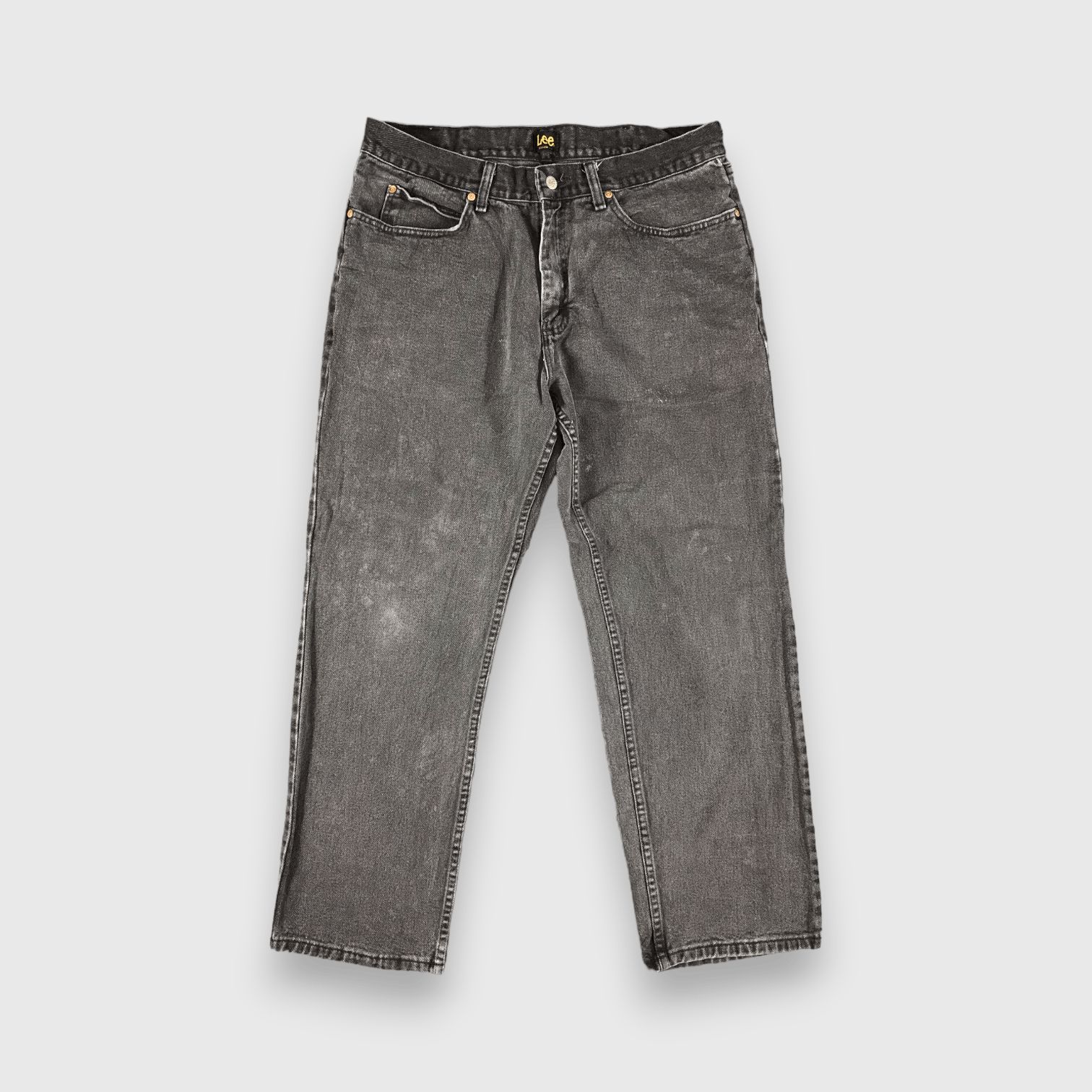 Lee Vintage Faded Black Lee Jeans-J2499 Size US 36 / EU 52 - 1 Thumbnail