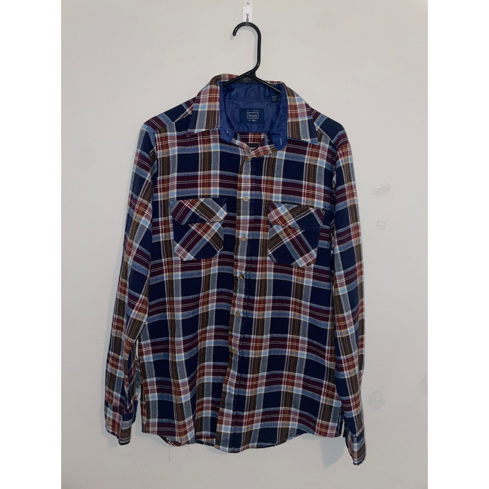 Sears Vintage Sears Button Down Shirt Workwear Tee VTG Medium Size US M / EU 48-50 / 2 - 1 Thumbnail