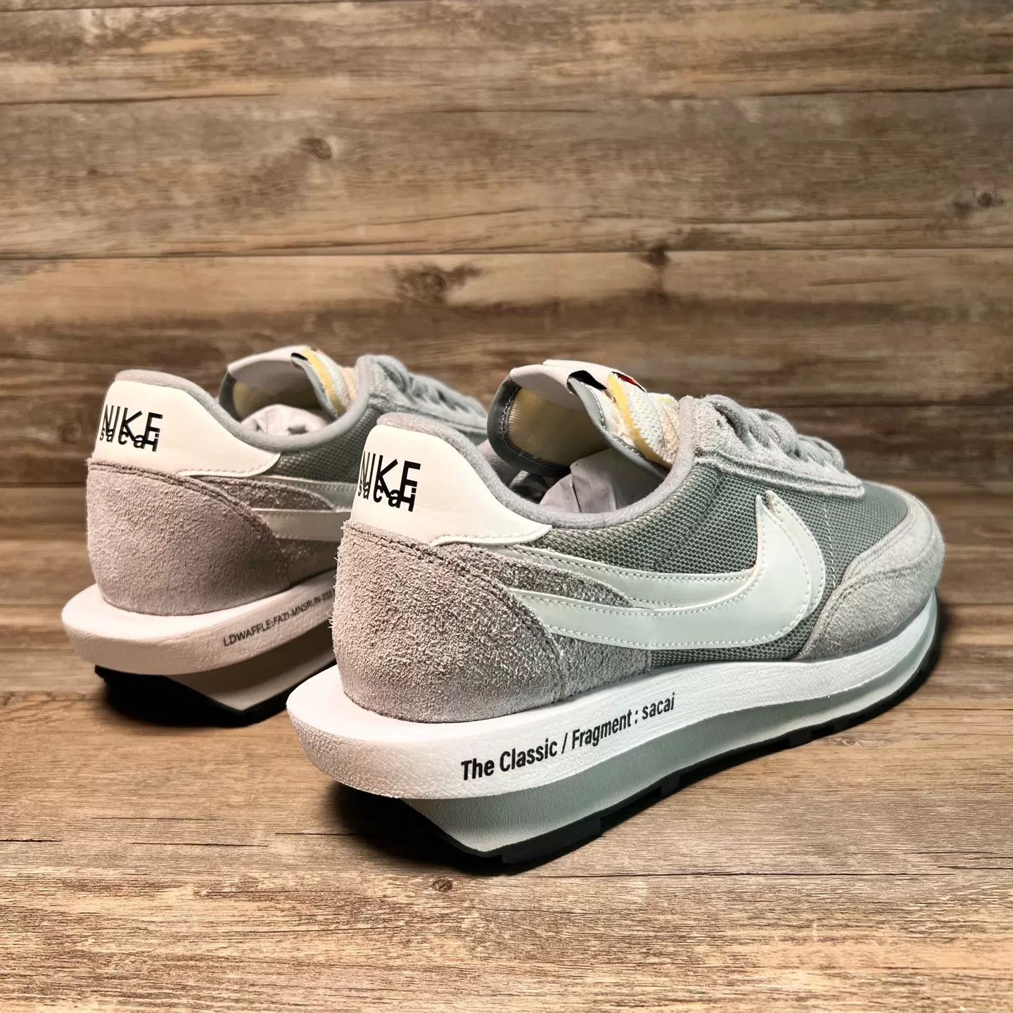 Nike Nike x sacai White/Grey Sneaker DH2684-001 Size 45 Size US 11 / EU 44 - 3 Thumbnail