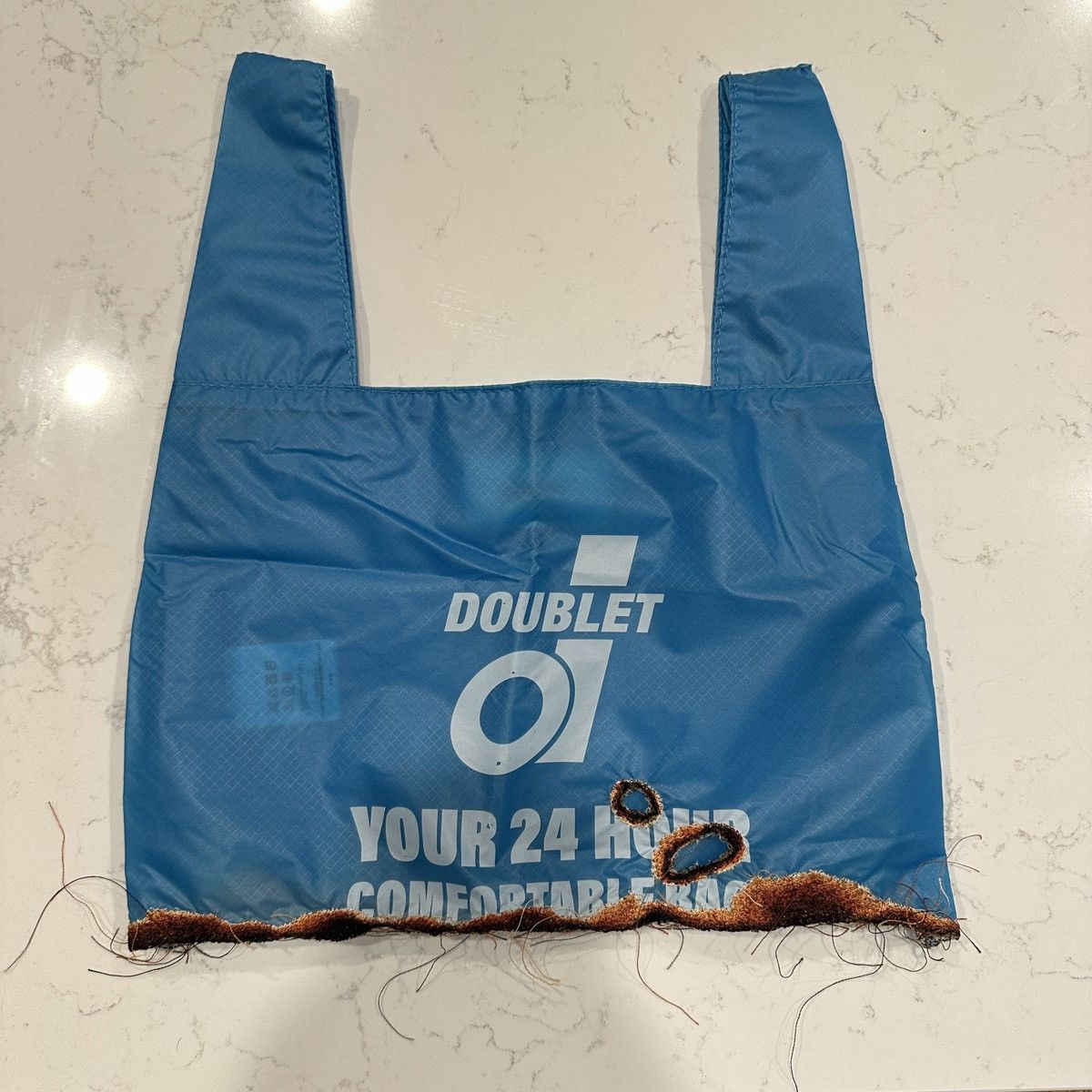 doublet バーニング EMBROIDERY SUPERMARKET BAG ダブレットBURNING EMBROIDERY SUPERMARKET BAG Doublet BURNING