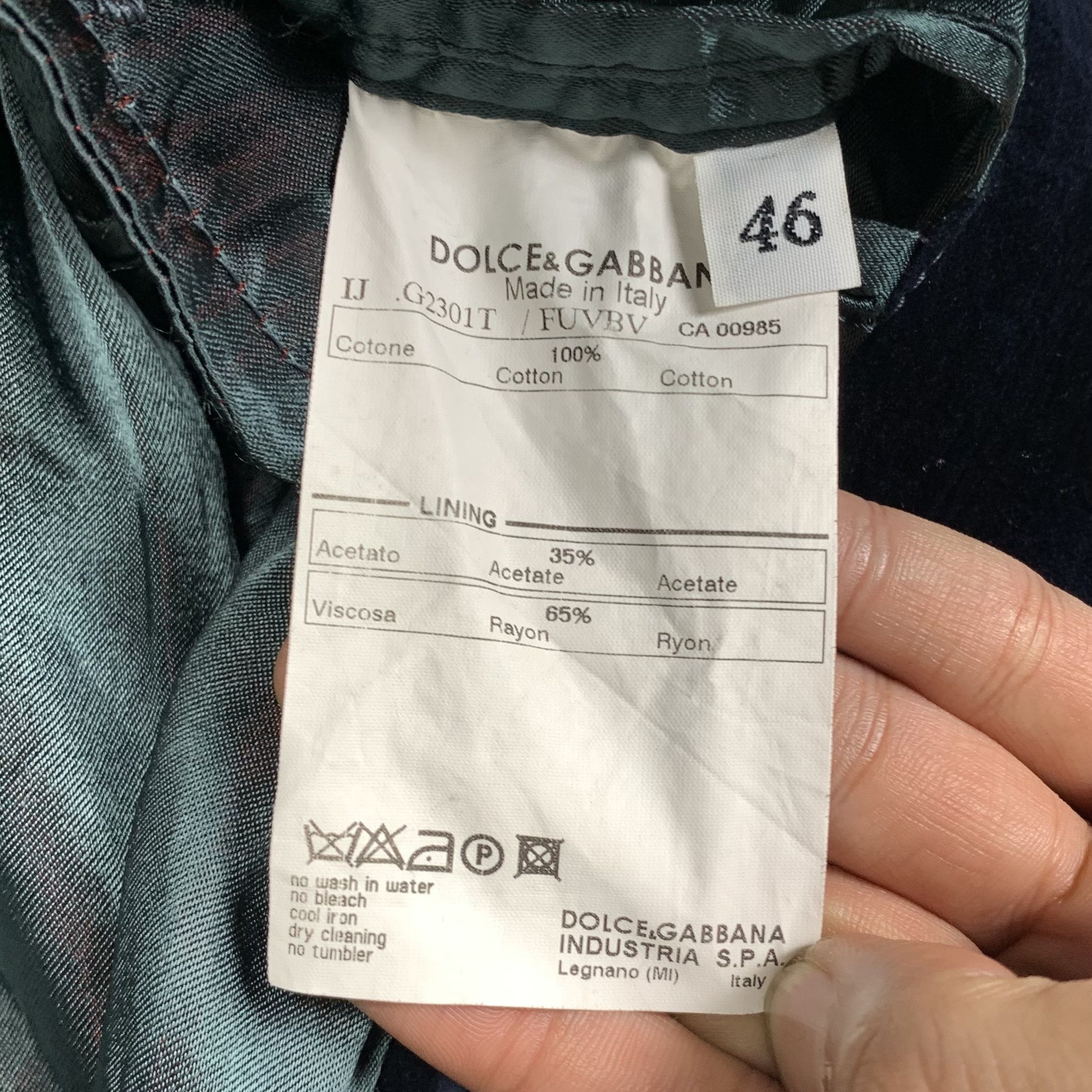 Dolce & Gabbana Dolce & Gabbana Blazer Jacket D&G Size US S / EU 44-46 / 1 - 11 Thumbnail