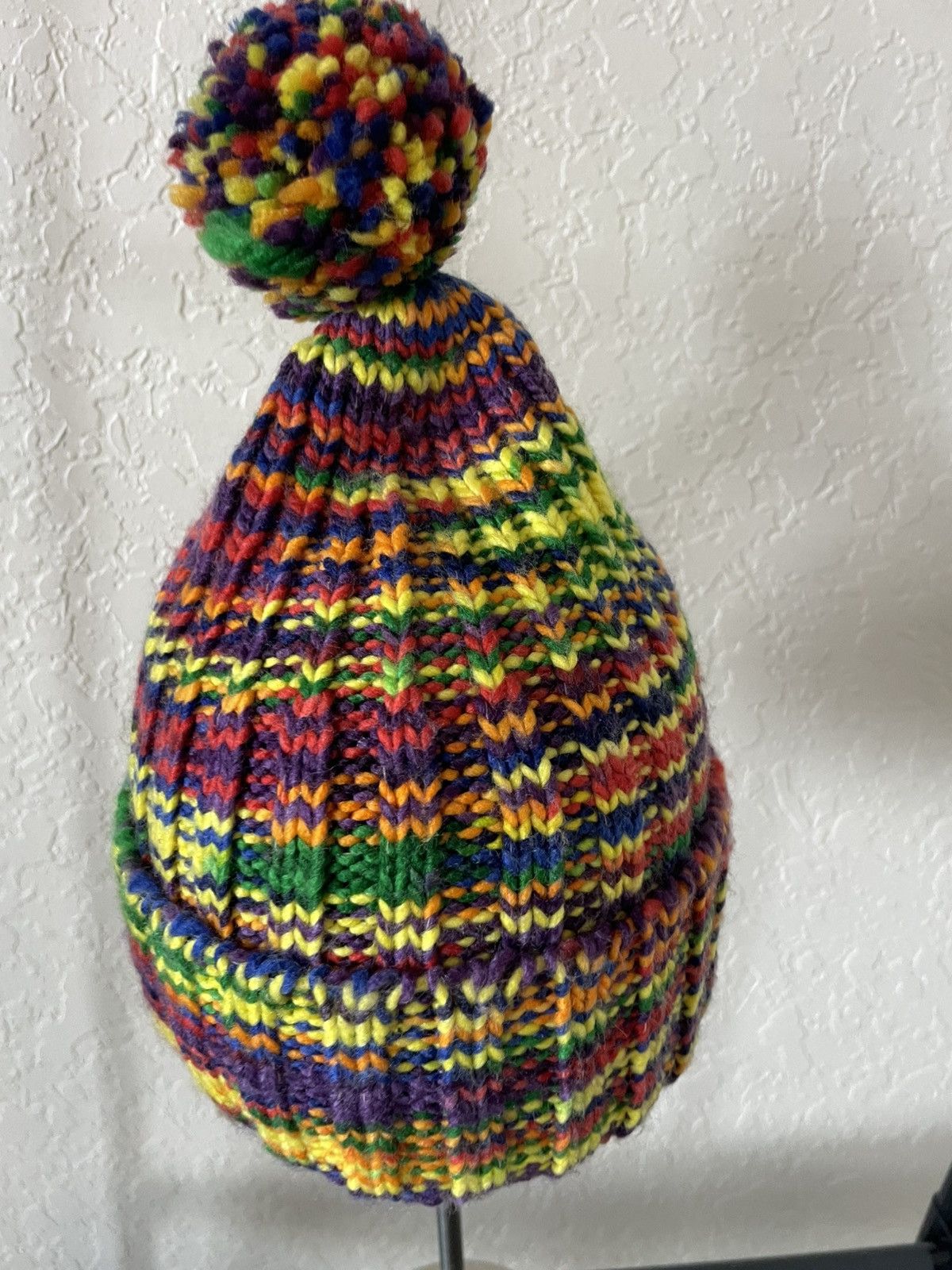 Supreme Multi Color beanie w Pom Pom Size ONE SIZE - 4 Thumbnail