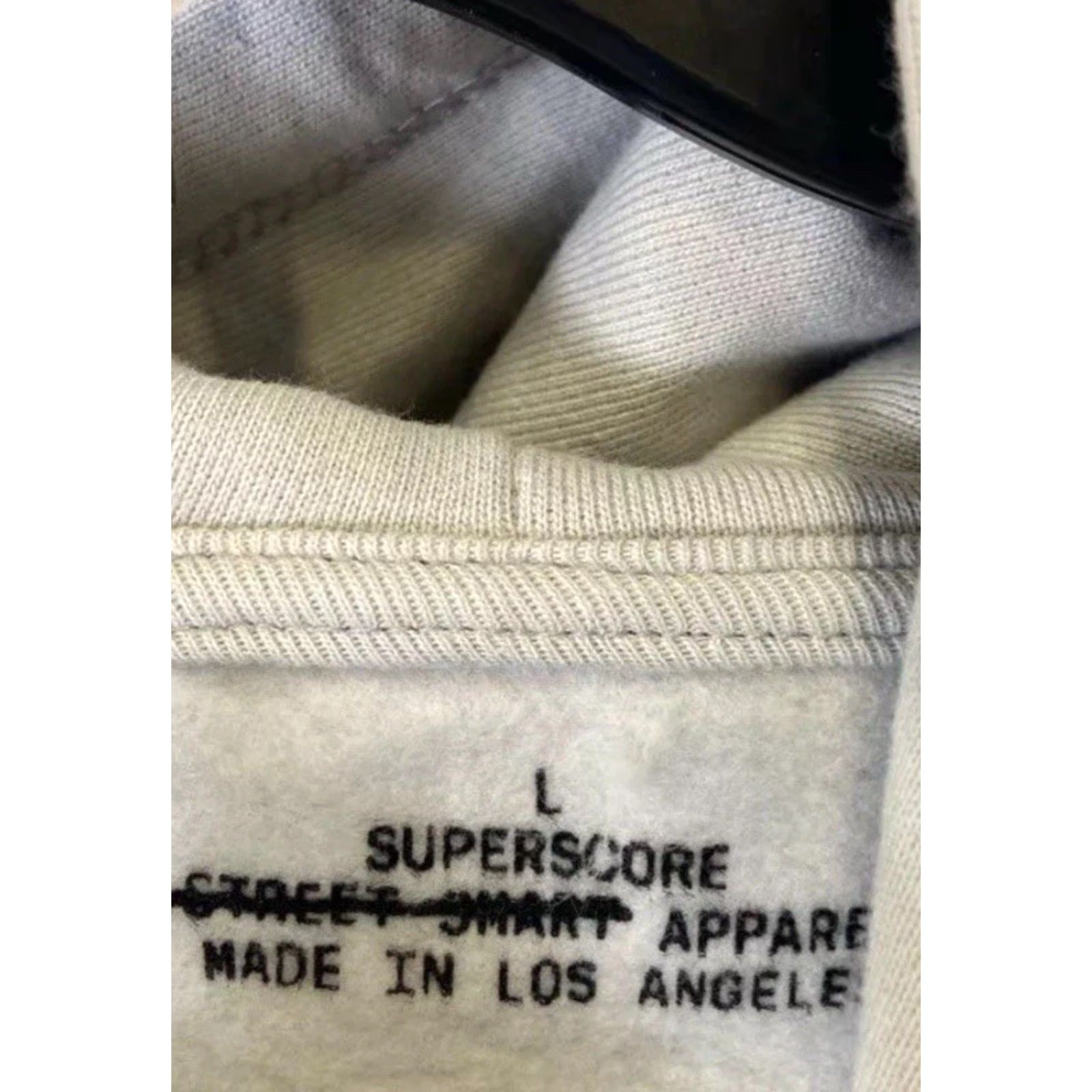 Vintage NWT Superscore Unisex Adult Gray Cotton Long Sleeve Pockets Pullover Hoodie Sz L Size US L / EU 52-54 / 3 - 3 Thumbnail