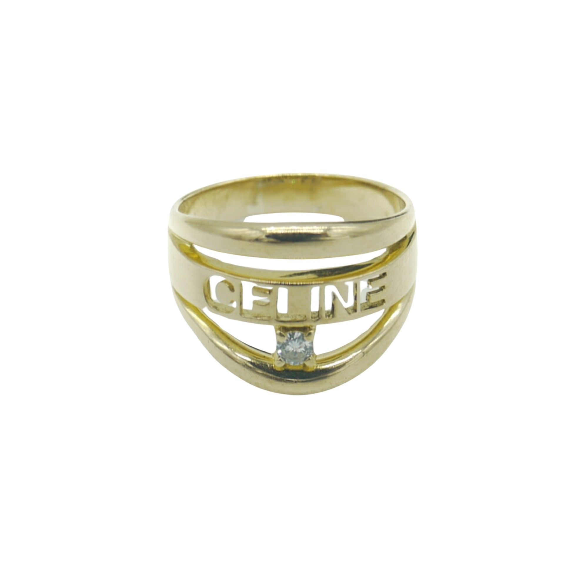image of Celine Céline Ring in Gold, Men's