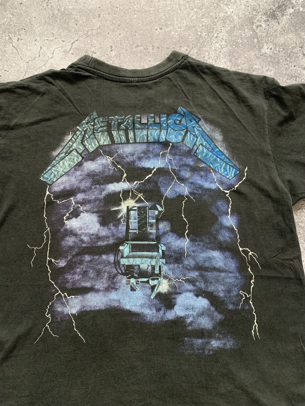 Metallica 🔥VINTAGE 90s METALLICA RIDE THE LIGHT EMPYRE TEE SIGLE STITC Size US M / EU 48-50 / 2 - 8 Thumbnail