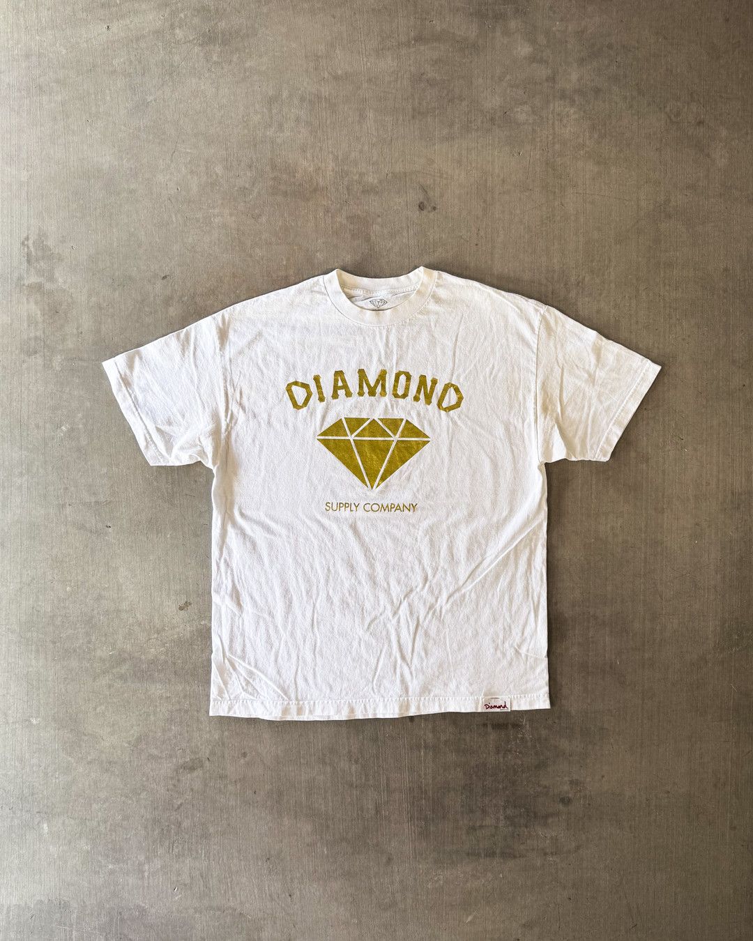Diamond Supply Co. Gold Print Diamond Supply Co Size US XL / EU 56 / 4 - 1 Thumbnail