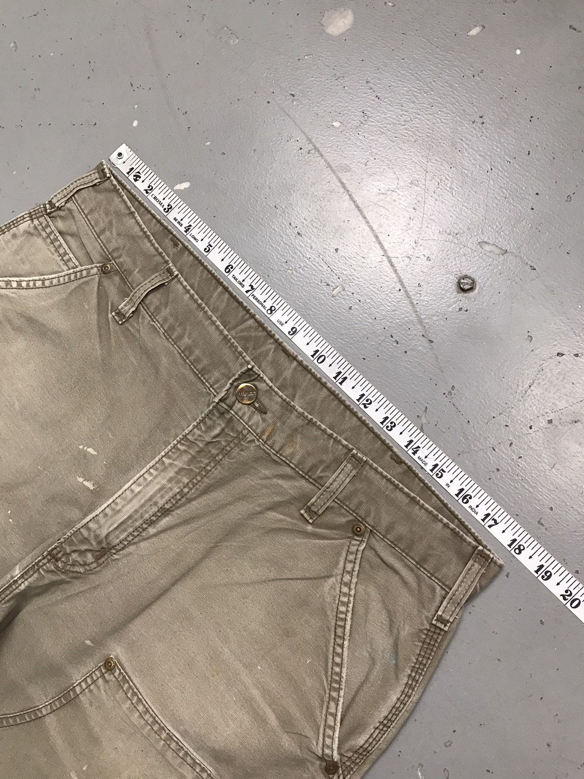 Carhartt Vintage Carhartt B195LBR double knee workwear denim Size US 36 / EU 52 - 8 Thumbnail