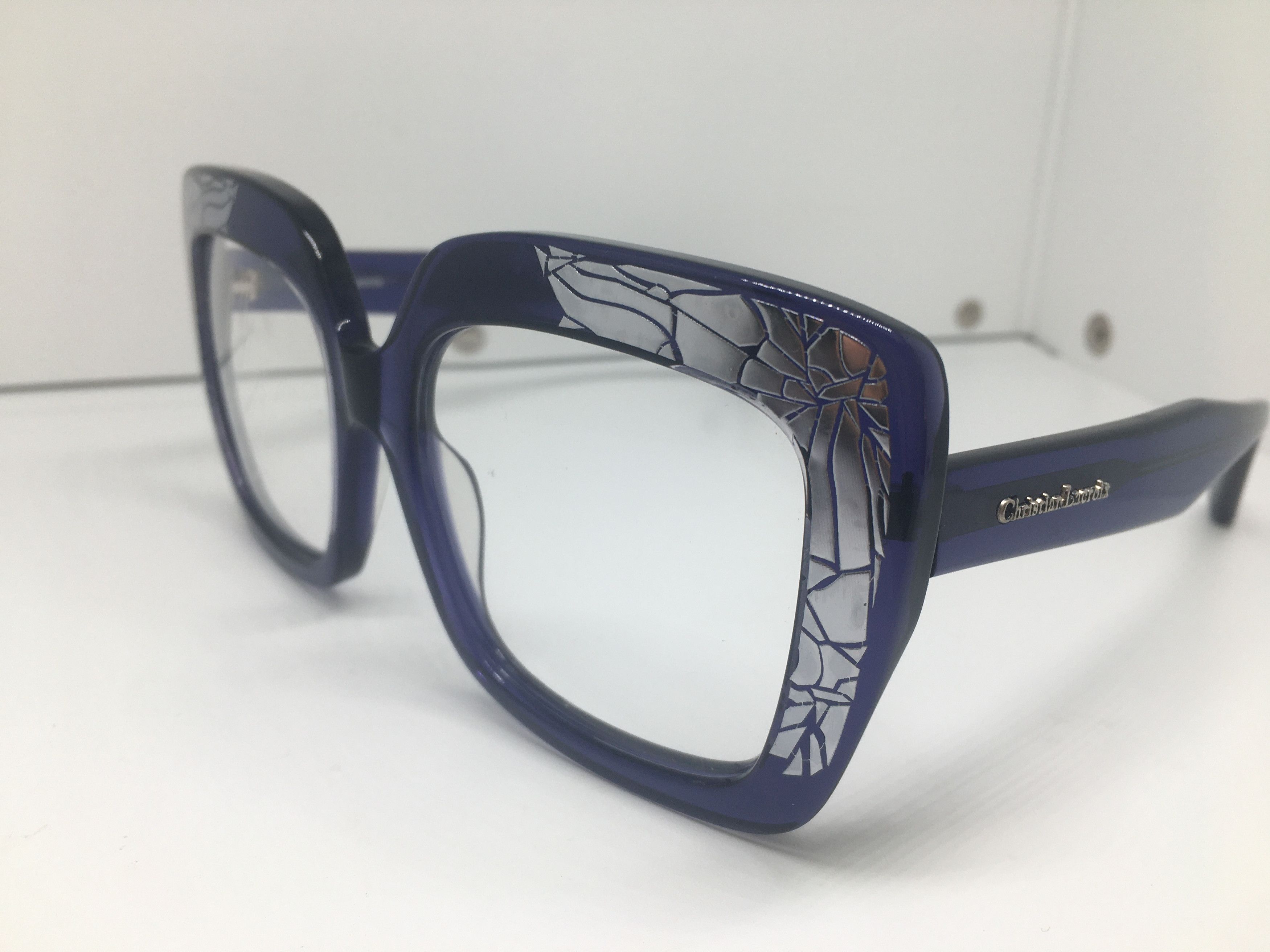 Christian Lacroix Christian Lacroix CL5066 Oversize Eyeglasses Frame Size ONE SIZE - 3 Thumbnail