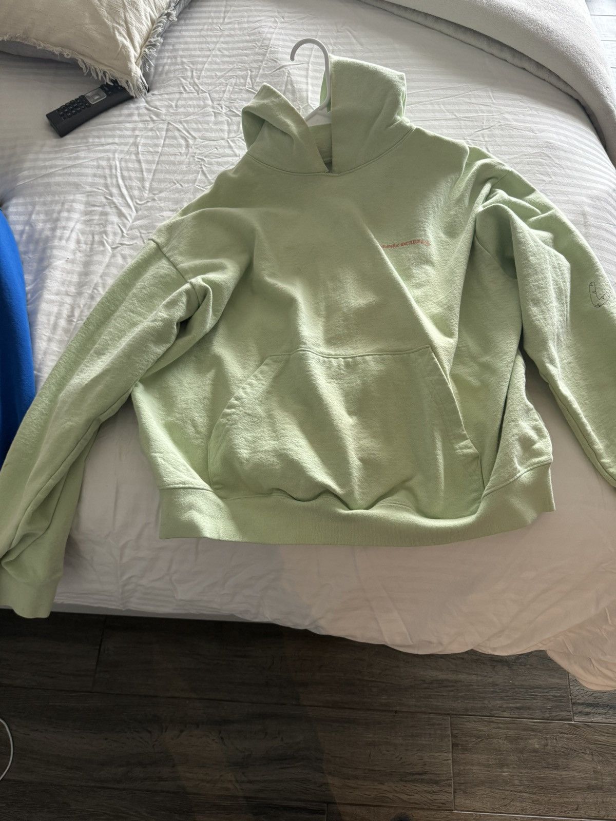 image of Chrome Hearts x Matty Boy Green Matty Boy Hoodie. Lust. Size Large, Men's