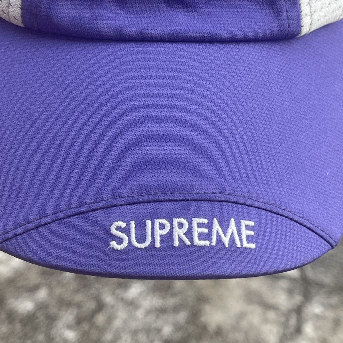 Nike × Supreme Supreme x Nike SS21 Trail Running Hat Purple (KREAM Tag) Size ONE SIZE - 4 Thumbnail