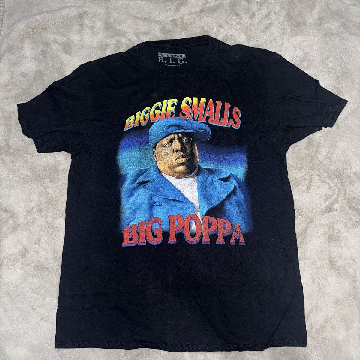 Vintage BIGGIE B.I.G T Shirt Size US M / EU 48-50 / 2 - 3 Thumbnail