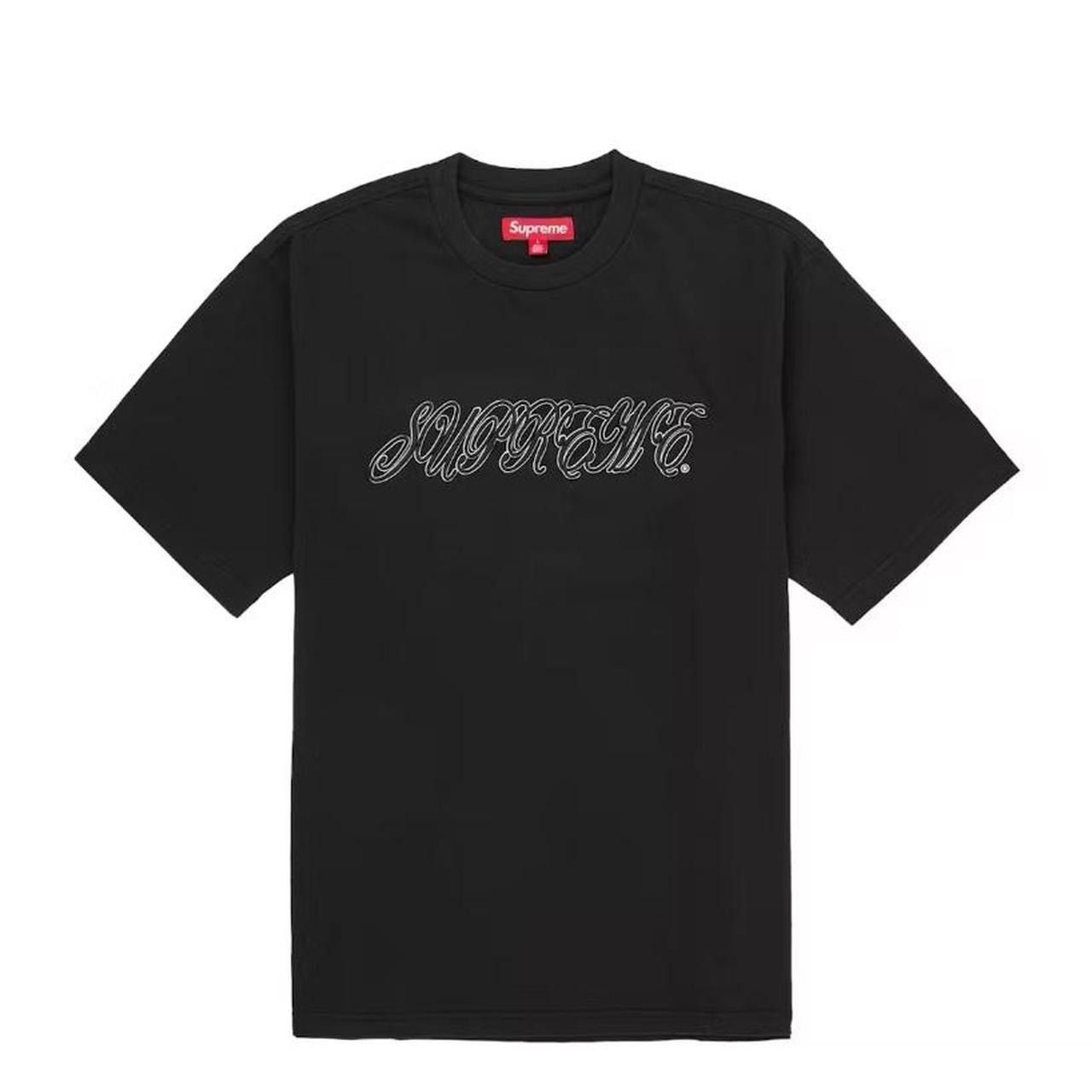 Supreme Supreme Raised Script SS T Shirt Size US L / EU 52-54 / 3 - 1 Thumbnail