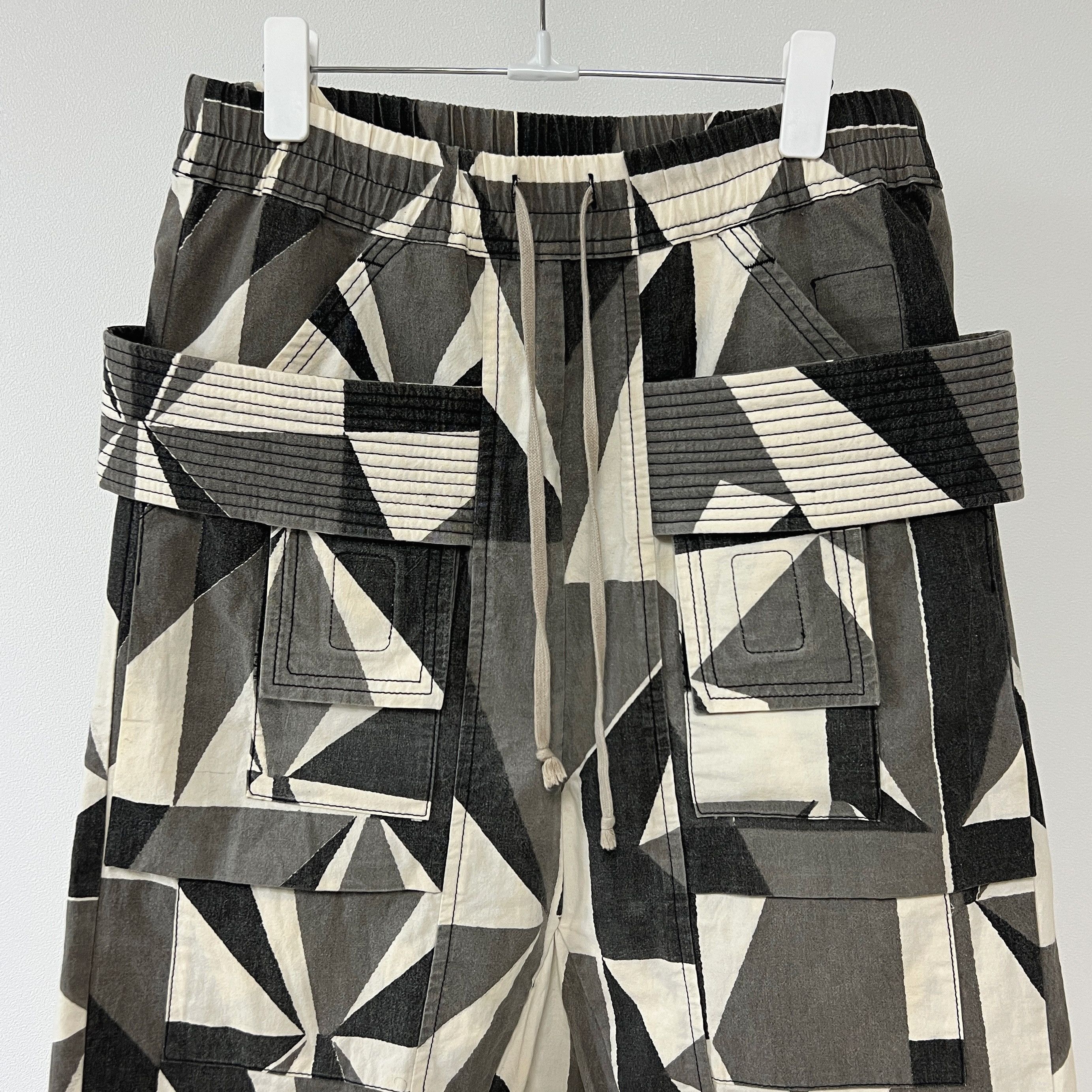 Rick Owens Rick Owens SS13 DRKSHDW Cargo Pod Shorts Geometric Camo Size US 30 / EU 46 - 3 Thumbnail