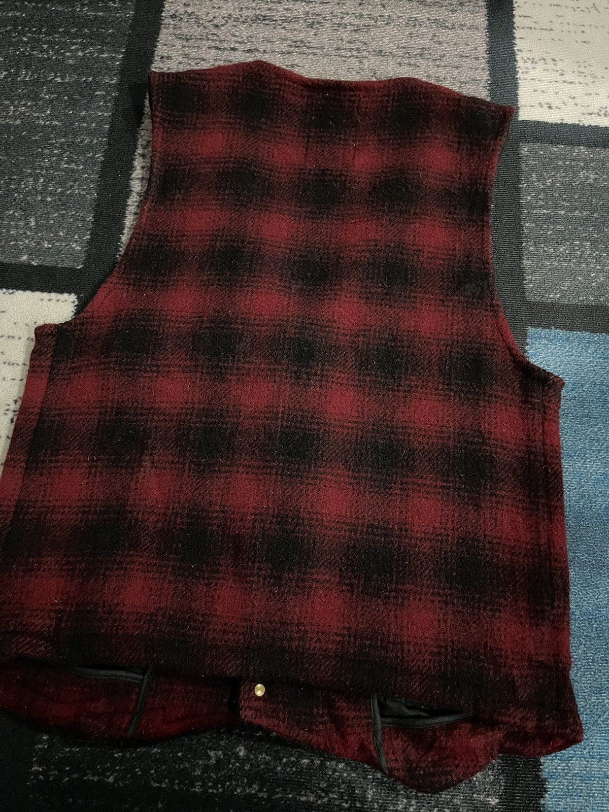 Oshkosh × Vintage × Woolrich Woolen Mills Vintage OSHKOSH Classic Wool Vest Size US M / EU 48-50 / 2 - 8 Thumbnail