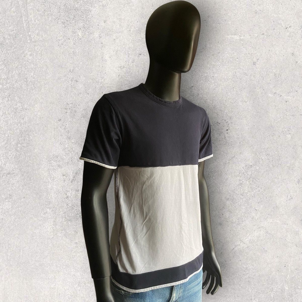 Comme des Garcons Comme Des Garcons Homme Cut and Sew T Shirt Size US S / EU 44-46 / 1 - 1 Thumbnail
