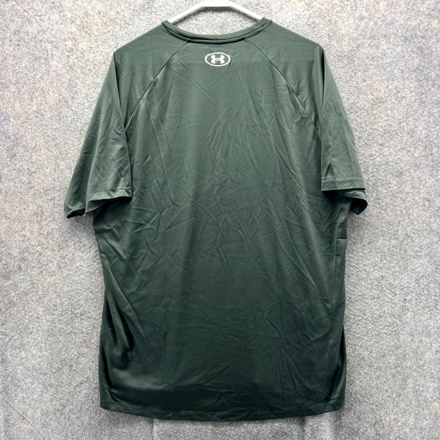 Under Armour Under Armour Shirt Mens XL Green Crewneck Short Sleeve Jersey Logo T-Shirt XL Men Green China Manufactured Size US XL / EU 56 / 4 - 2 Thumbnail
