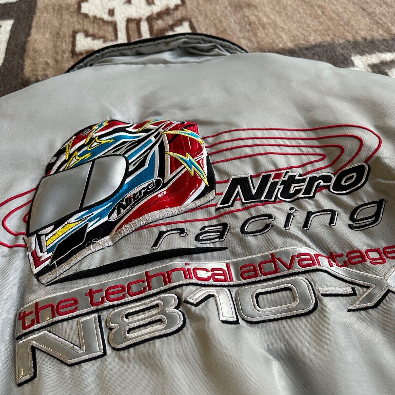 Vintage Nitro Racing N810-X Vintage Moto Jacket 8451AC Size US XL / EU 56 / 4 - 7 Thumbnail