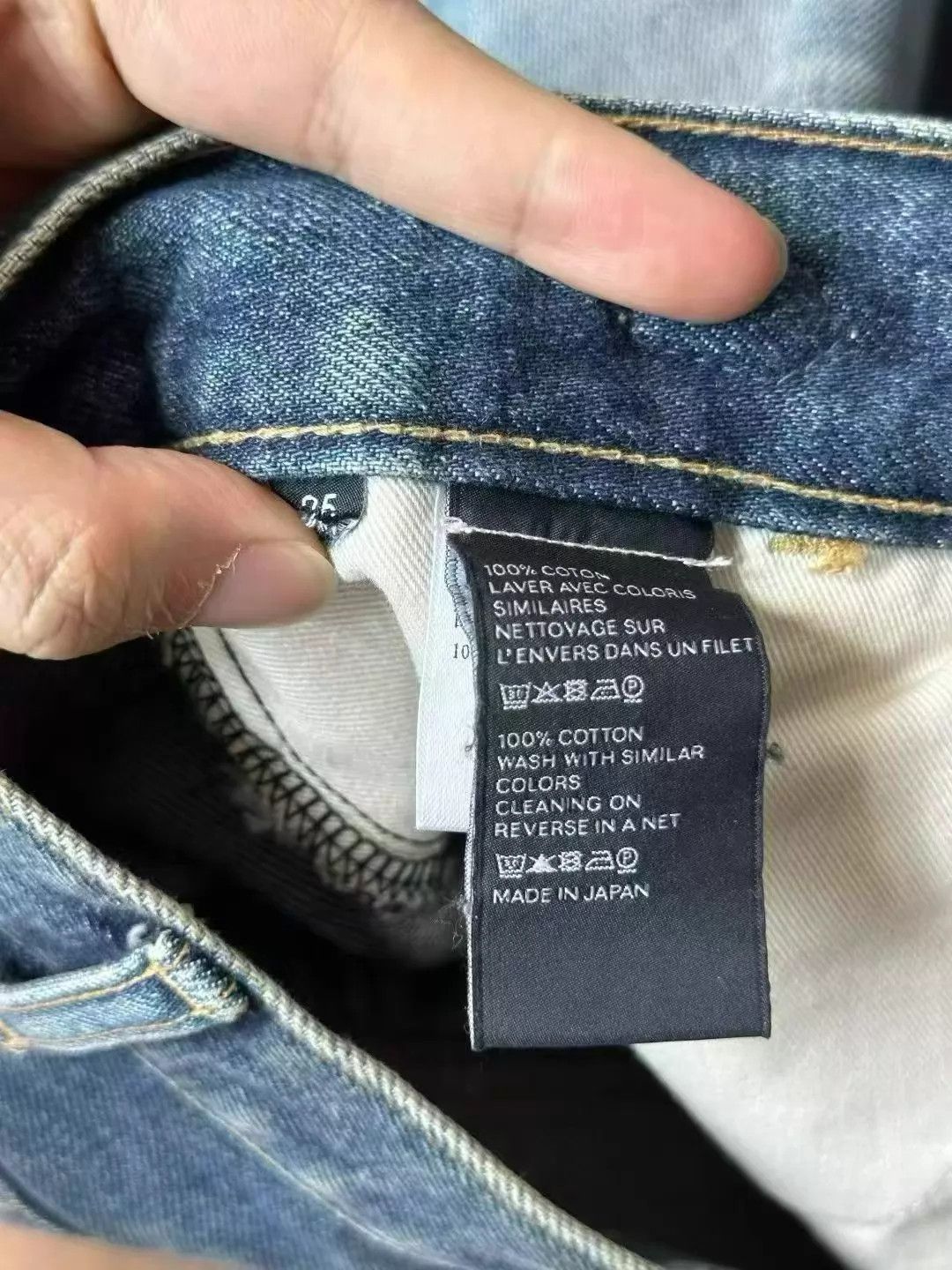 Celine Celine Triomphe Dylan Jeans 25 98 new Size 25" / US 0 / IT 36 - 4 Thumbnail