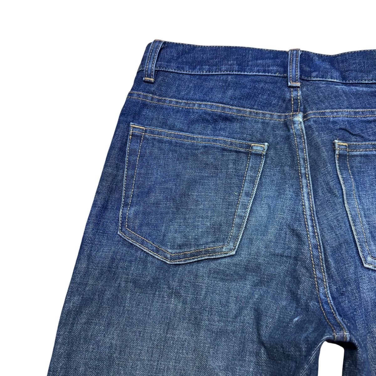 Helmut Lang Vintage Helmut Lang Raw Denim Classic Jeans Distressed Size US 31 - 10 Thumbnail