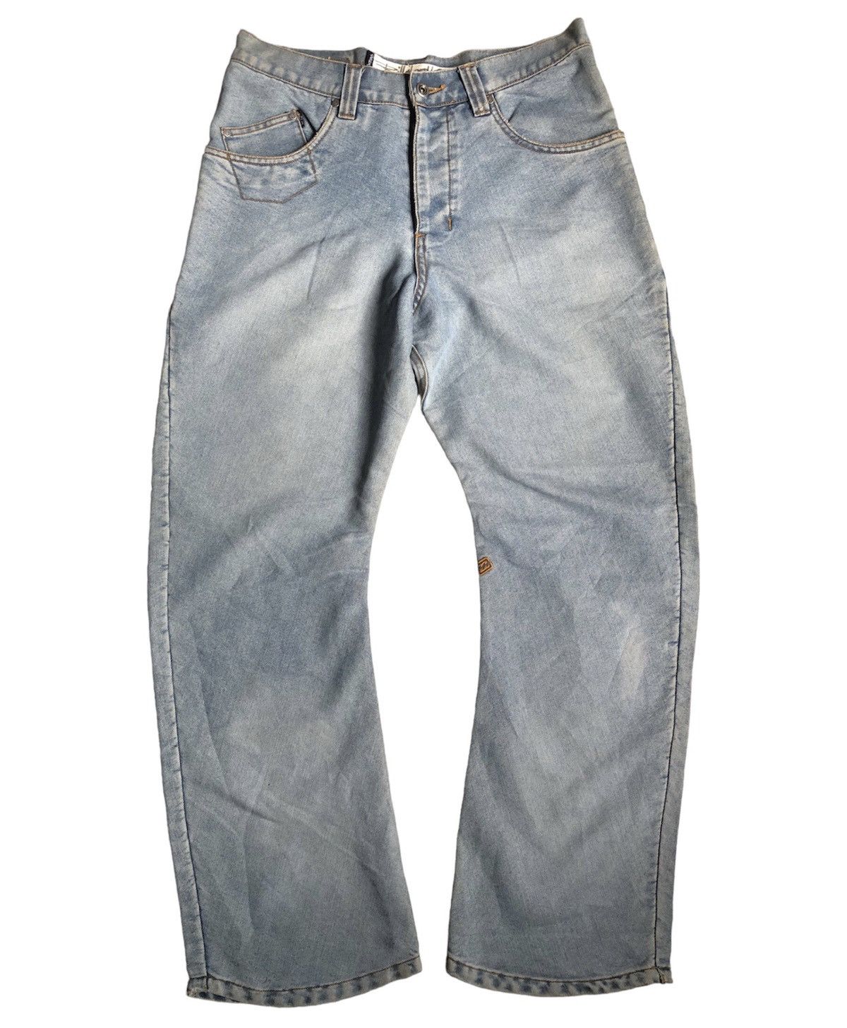 Billabong × Vintage Billabong spell out banana cut denim pants Size US 30 / EU 46 - 2 Thumbnail