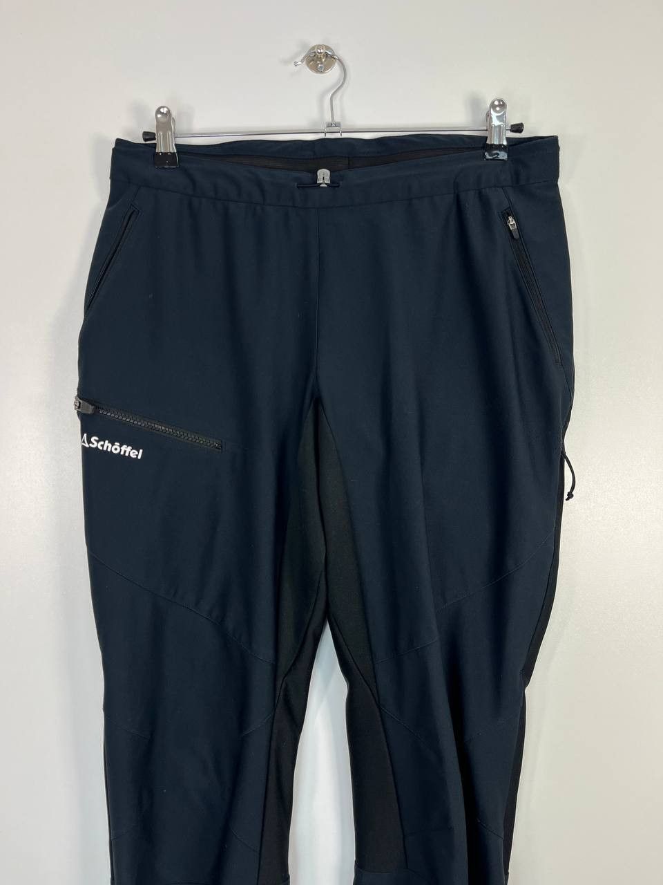 Other Schoffel Softshell Outdoor Woman Pants Black Size L Size 38" / US 16 / IT 52 - 2 Thumbnail