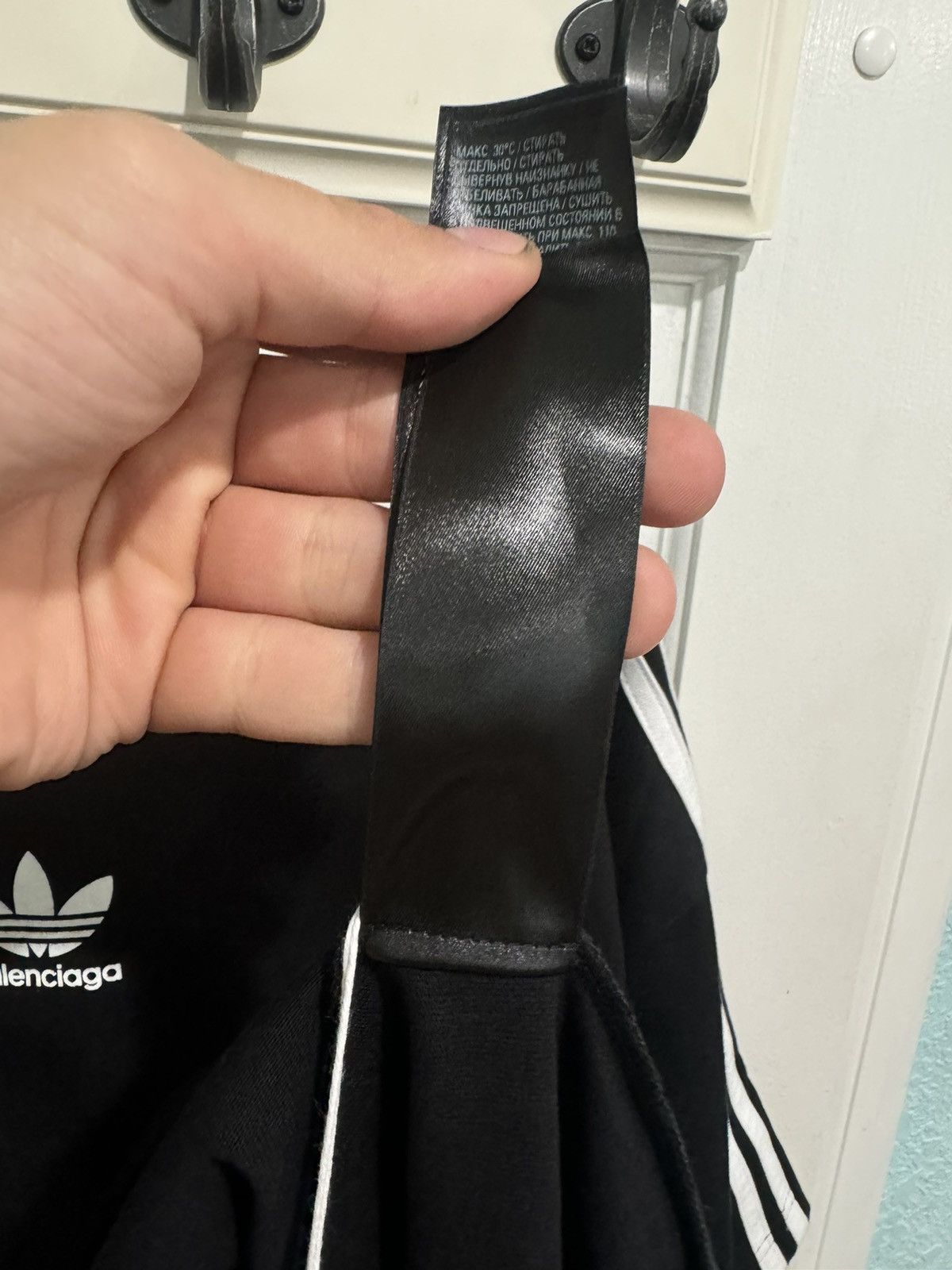 Balenciaga Balenciaga Adidas Black Shirt Size US L / EU 52-54 / 3 - 9 Thumbnail