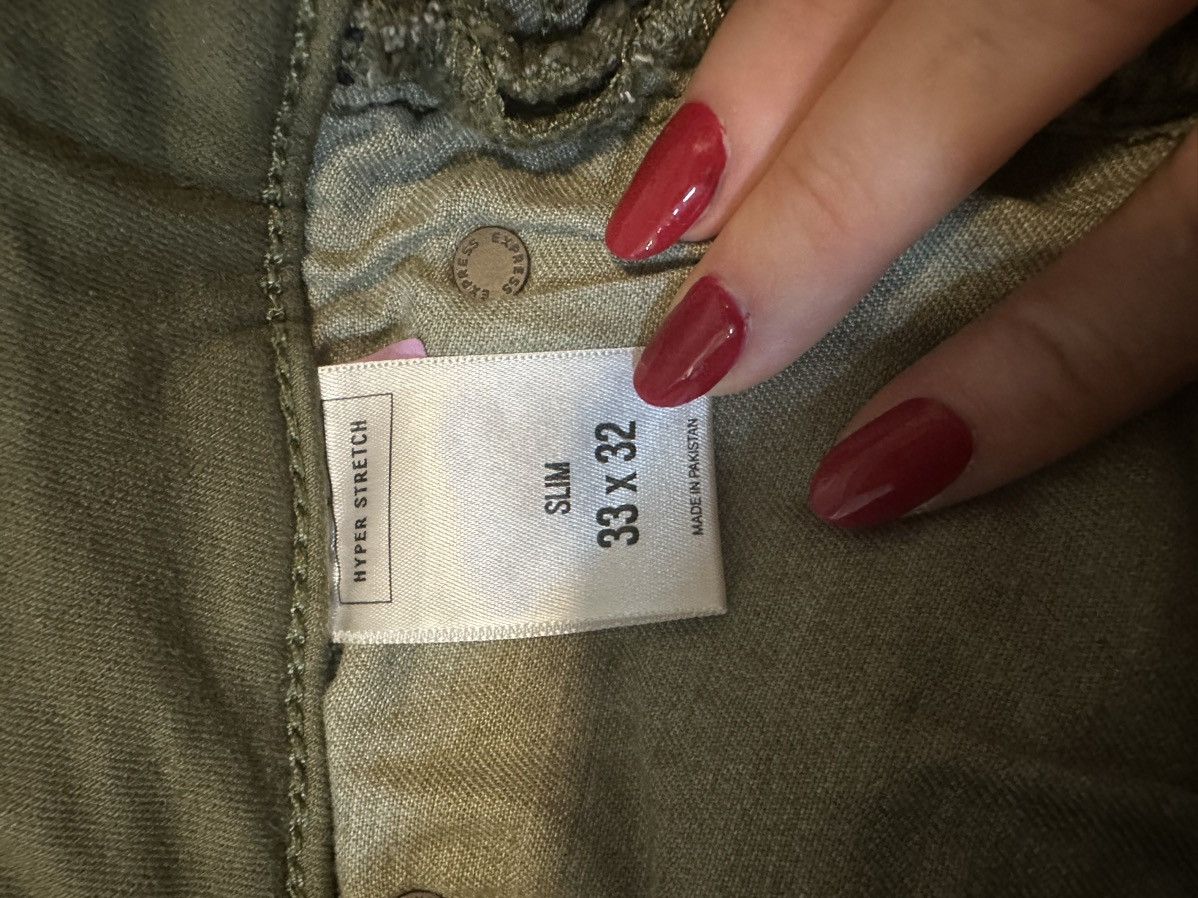 Express Green Mens Express Jeans Size US 33 - 3 Thumbnail