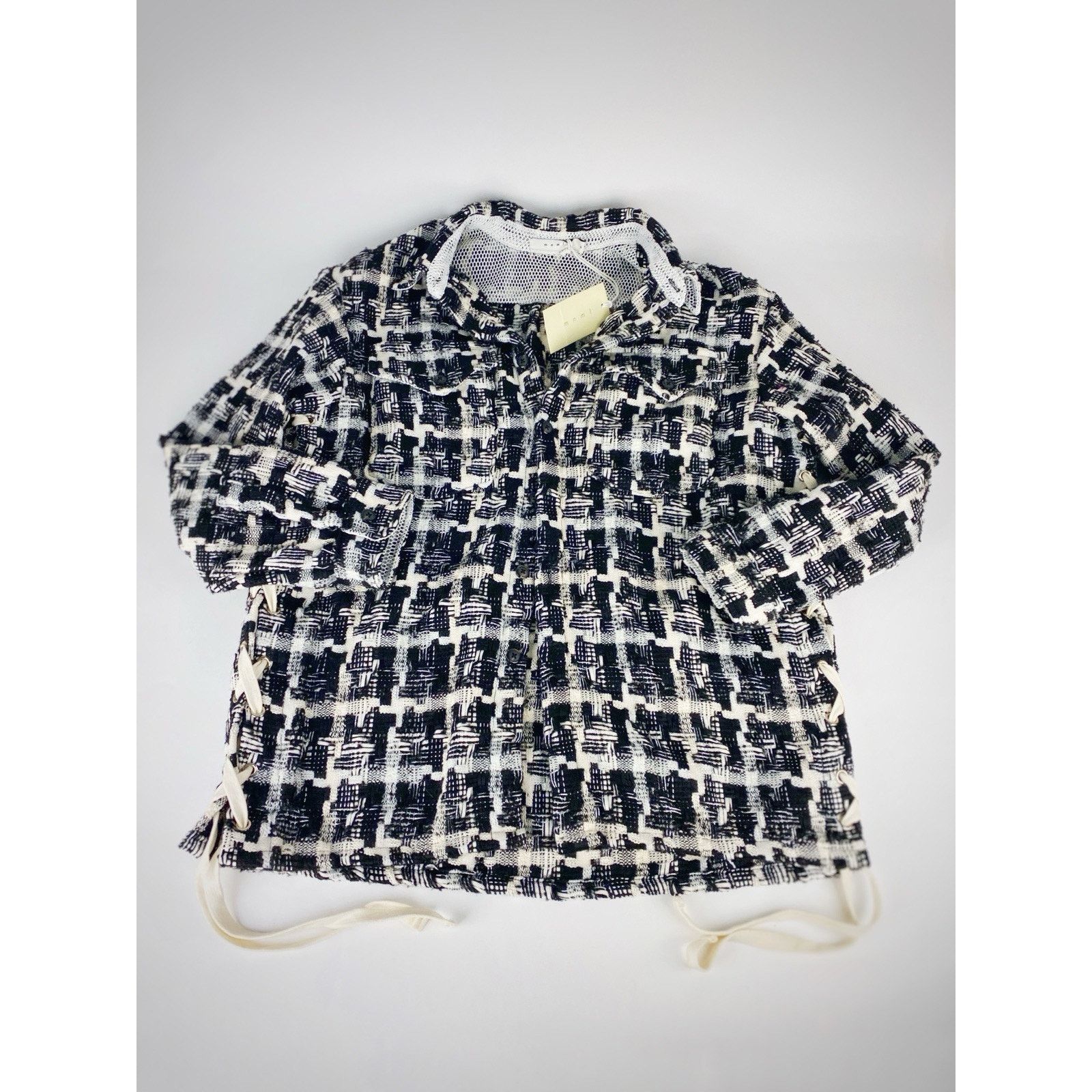 MNML NWT MNML Heavyweight Loose Knit Button Up Flannel Shirt Sz S Size US S / EU 44-46 / 1 - 8 Thumbnail