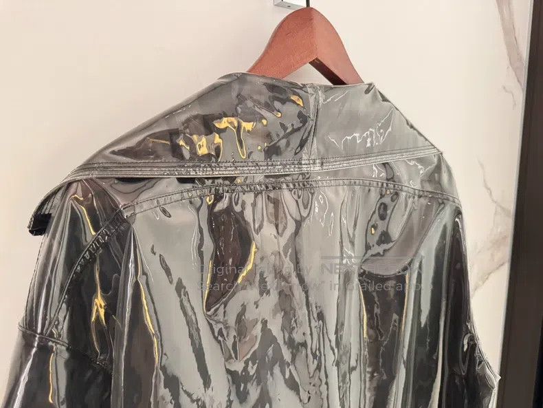 Valentino Valentino Translucent mulberry silk pvc jacket jacket Size XS / US 0-2 / IT 36-38 - 7 Thumbnail
