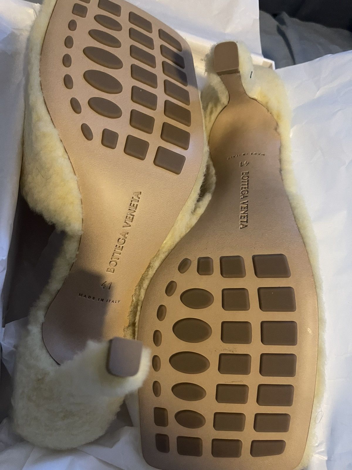 Bottega Veneta × Designer Yellow Bottega Veneta High Heels Size US 10 / IT 40 - 4 Thumbnail