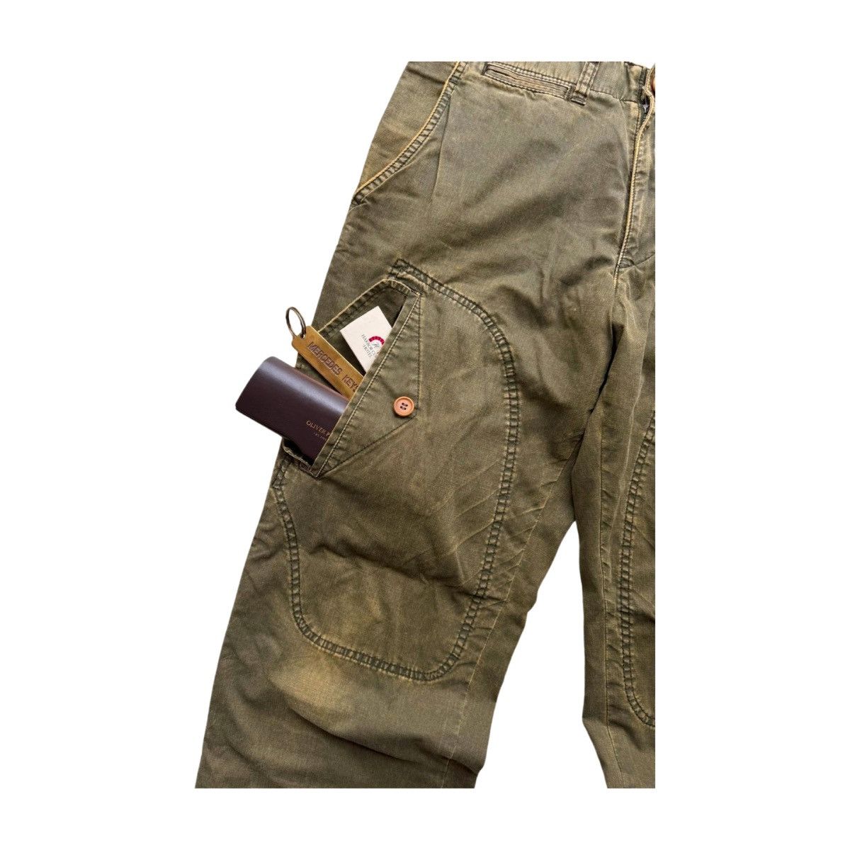 Comme des Garcons Homme 2004 AW CDG Homme Military Utility Trouser Pants Size US 30 / EU 46 - 4 Thumbnail