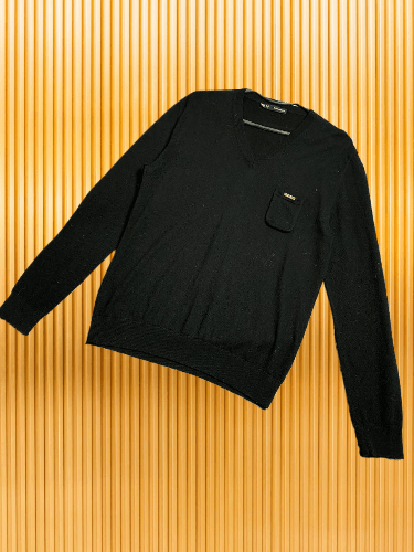 Dsquared2 Dsquared Knitted Long Sleeve Shirt Size US XL / EU 56 / 4 - 1 Thumbnail