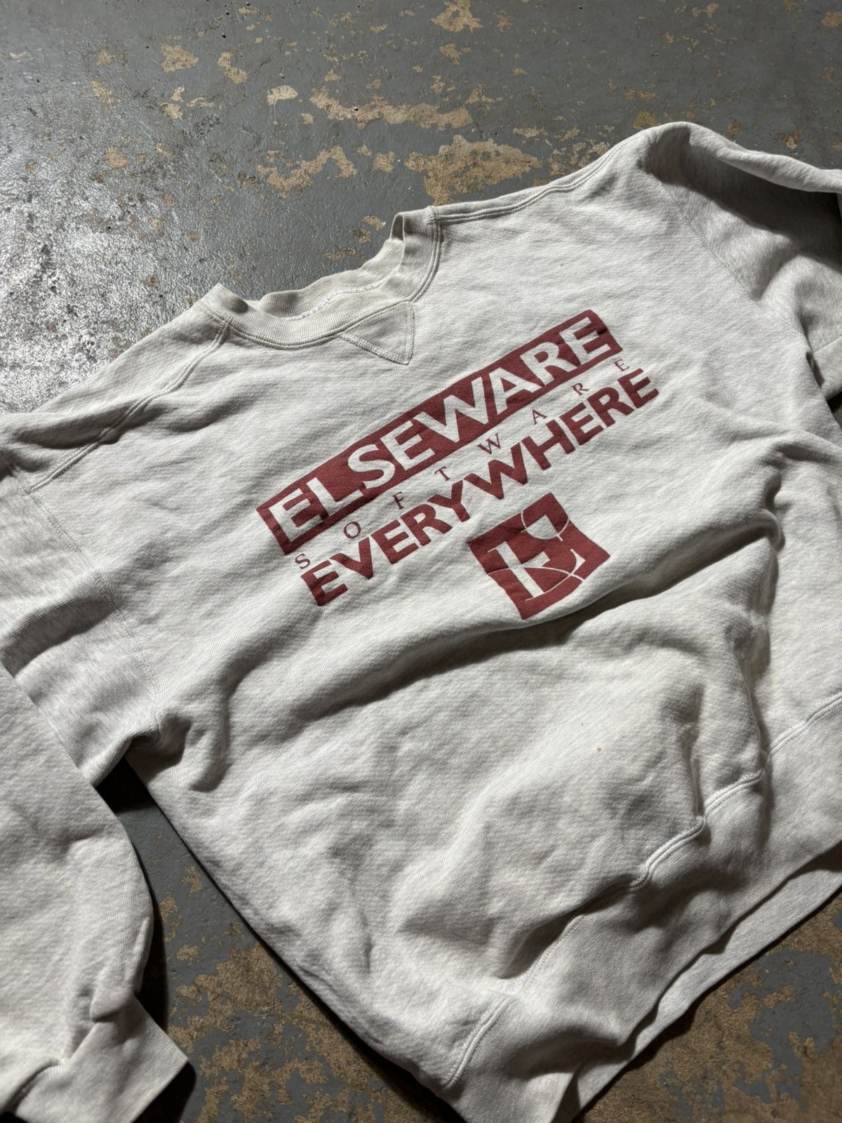 Russell Athletic × Vintage Ash grey software Russell athletic crewneck sweatshirt Size US M / EU 48-50 / 2 - 2 Thumbnail
