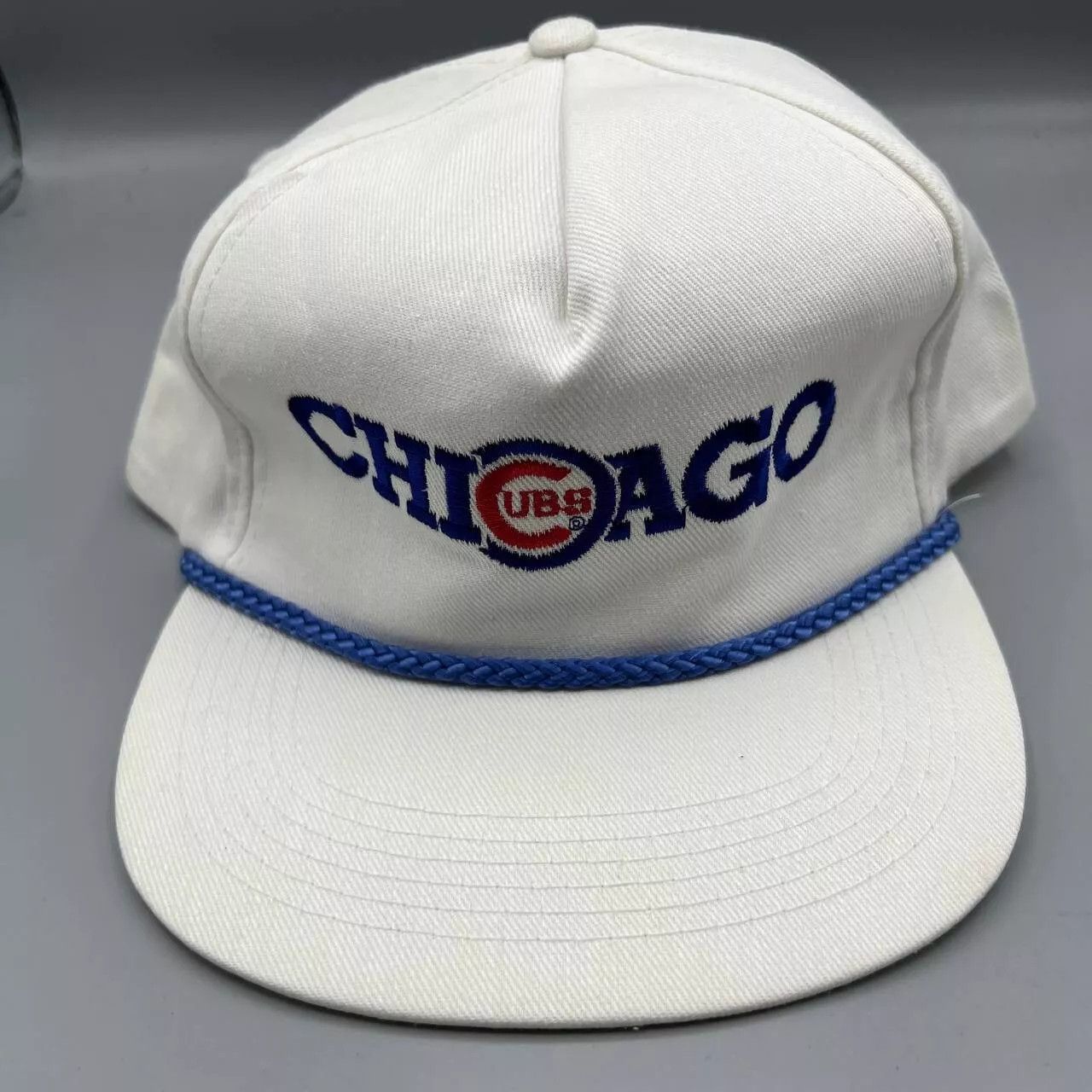 Twins Enterprise Inc. × Vintage Chicago Cubs Hat Men Twins Enterprise Snap Back Cap New Wool Size ONE SIZE - 1 Thumbnail