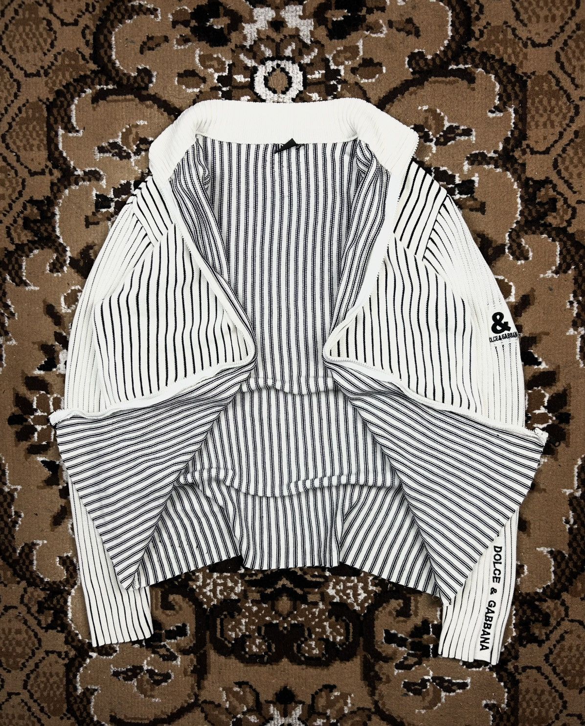Vintage Avant Garde Designer Knit Sweater Made in Italy Style Y2k Size US XXL / EU 58 / 5 - 1 Thumbnail
