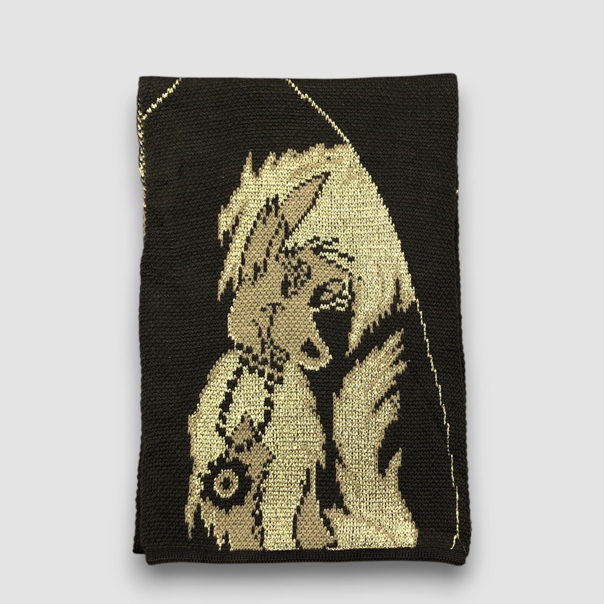 Cartoon Network Vintage Cartoon Scarf Muffler Wool Cashmere Scarves Size ONE SIZE - 4 Thumbnail