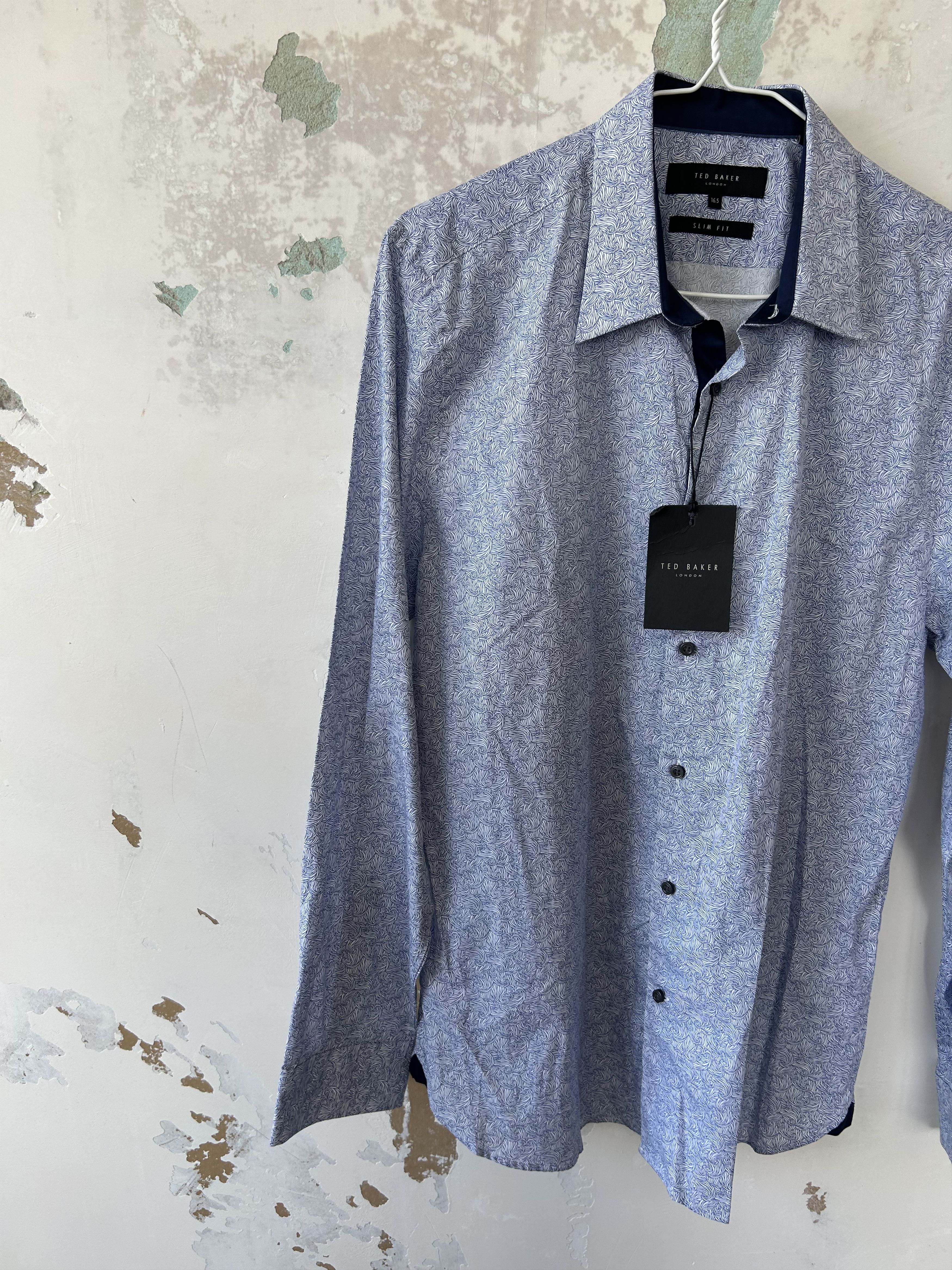 Ted Baker TED BAKER Men's Shirt Longsleeve Size US L / EU 52-54 / 3 - 3 Thumbnail