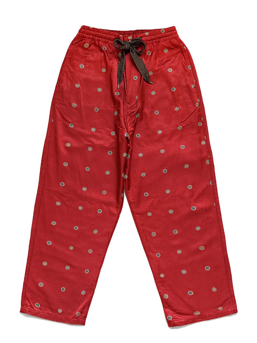 Kapital Kapital Cotton rayon brushed lining bean pattern easy pants Size US 30 / EU 46 - 1 Preview