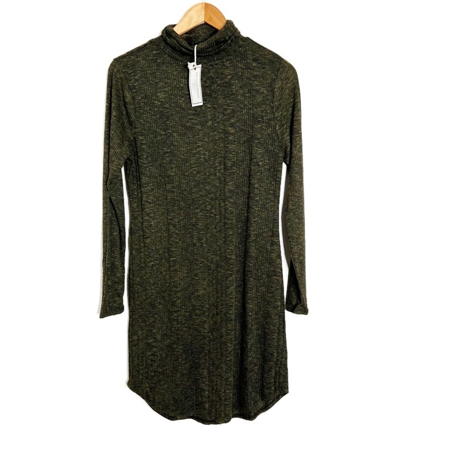 Other New with Tag No Comment Women’s Turtleneck Sweater Dress Size XL / US 12-14 / IT 48-50 - 3 Thumbnail