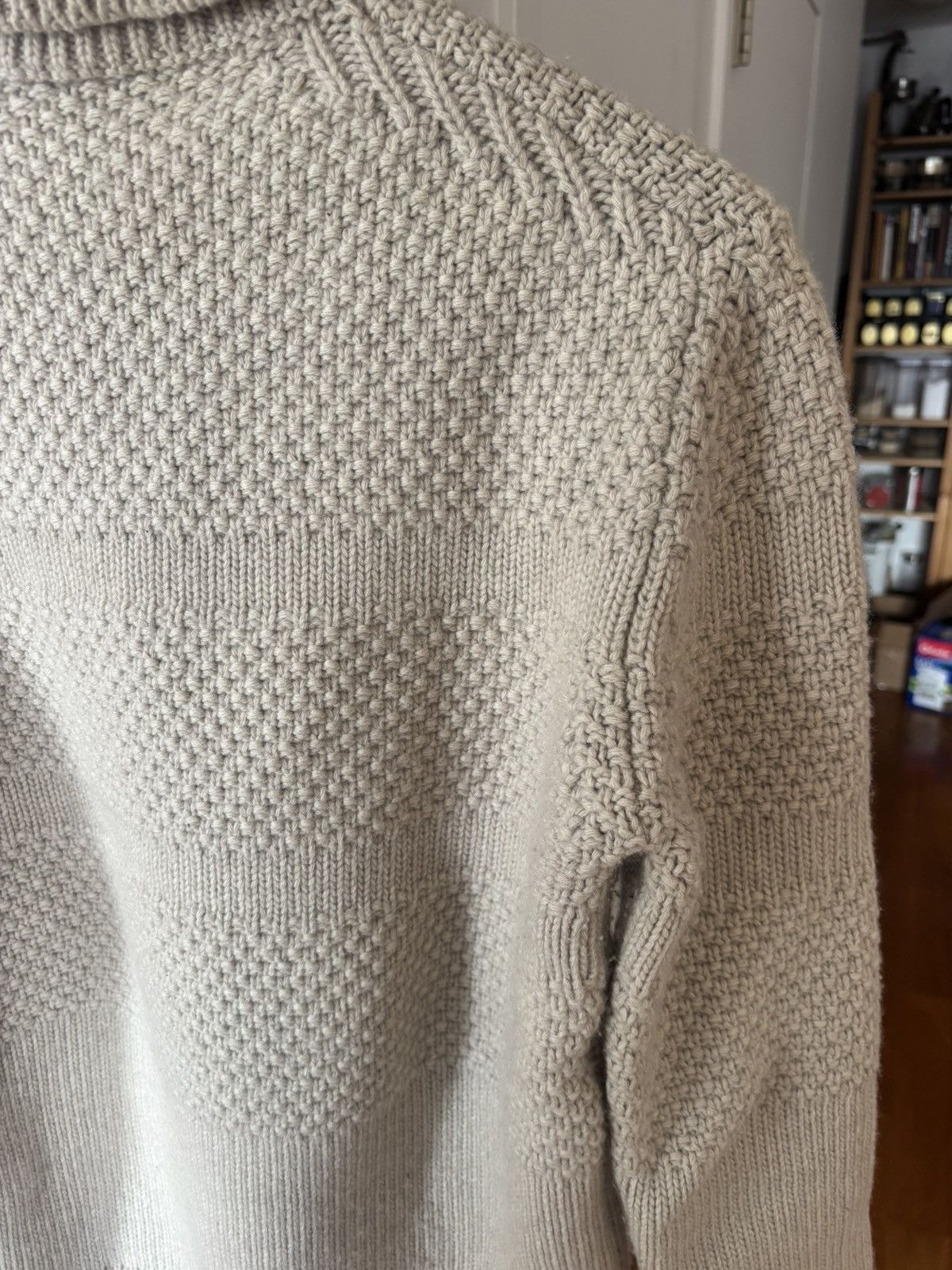 Jil Sander Jil Sander Bone Turtleneck Size US M / EU 48-50 / 2 - 3 Thumbnail