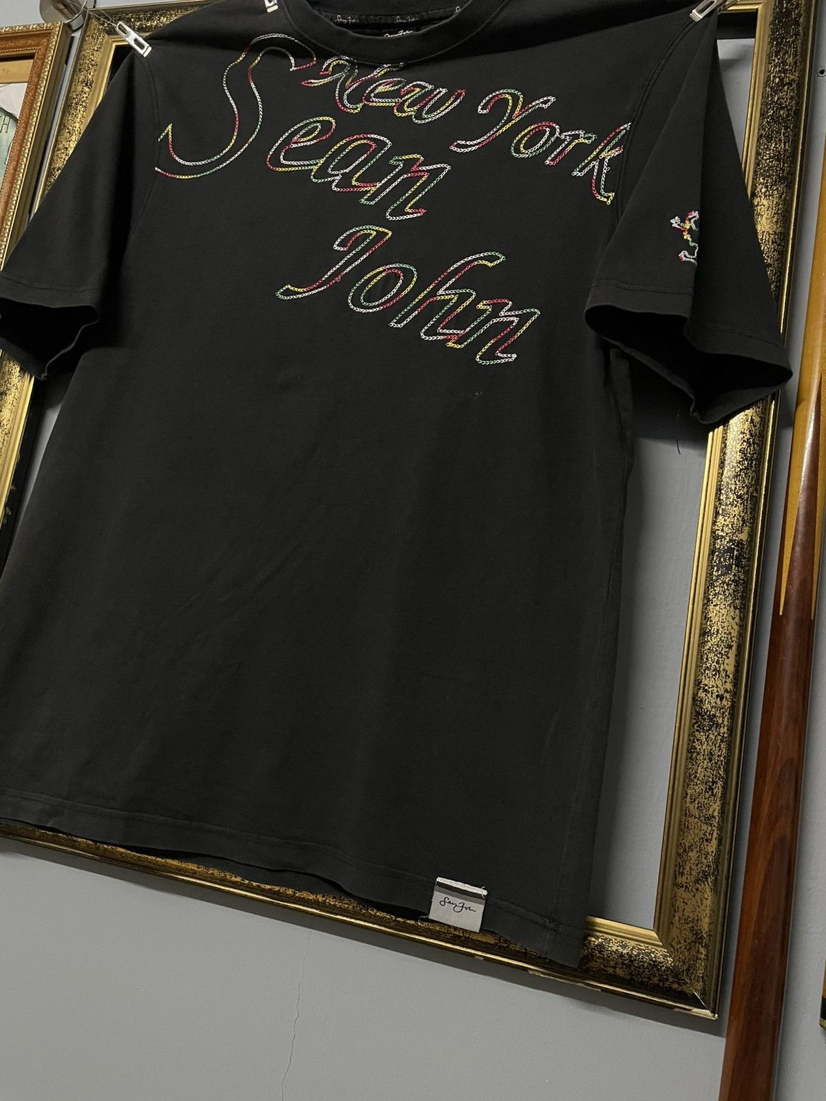 Sean John Vintage Designer Sean John Iconic Sunfaded Nyc Rapper Tee Size US M / EU 48-50 / 2 - 4 Thumbnail