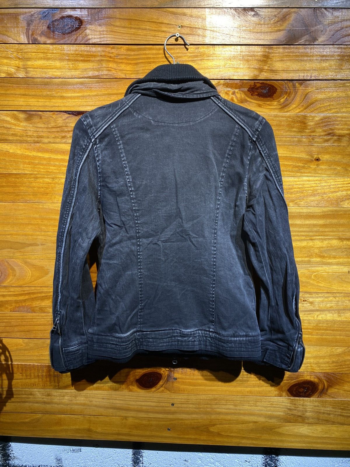 In The Attic In the Attic Black Denim Jacket Vintage Casual Size M / US 6-8 / IT 42-44 - 7 Thumbnail