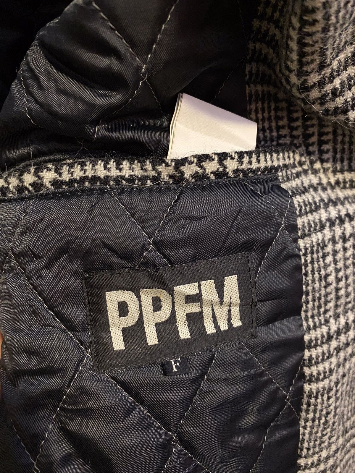 Japanese Brand × PPFM 🇯🇵PPFM WOOL PLAID JACKET Size US L / EU 52-54 / 3 - 6 Thumbnail