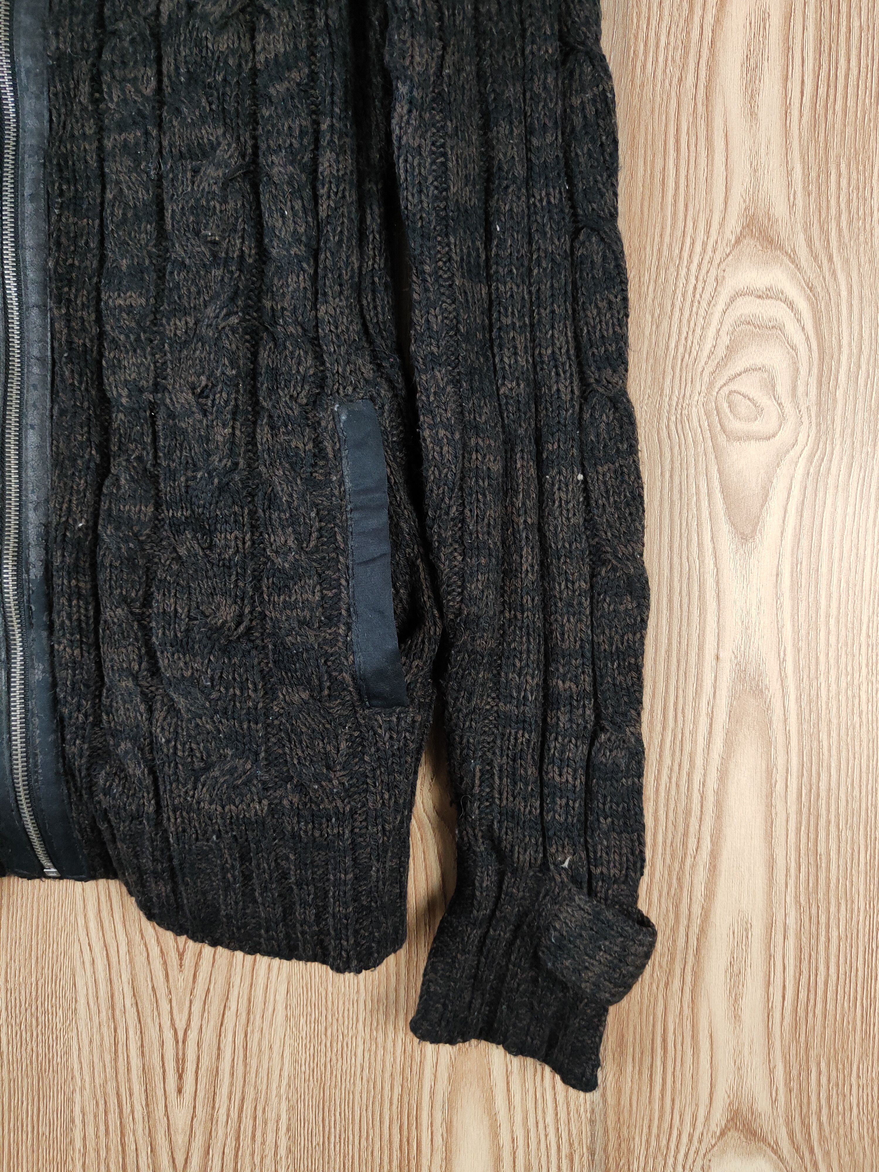Japanese Brand × Vintage Vintage 💥 Journal Report Black Hoodie Knitwear Sweaters Size US M / EU 48-50 / 2 - 6 Thumbnail