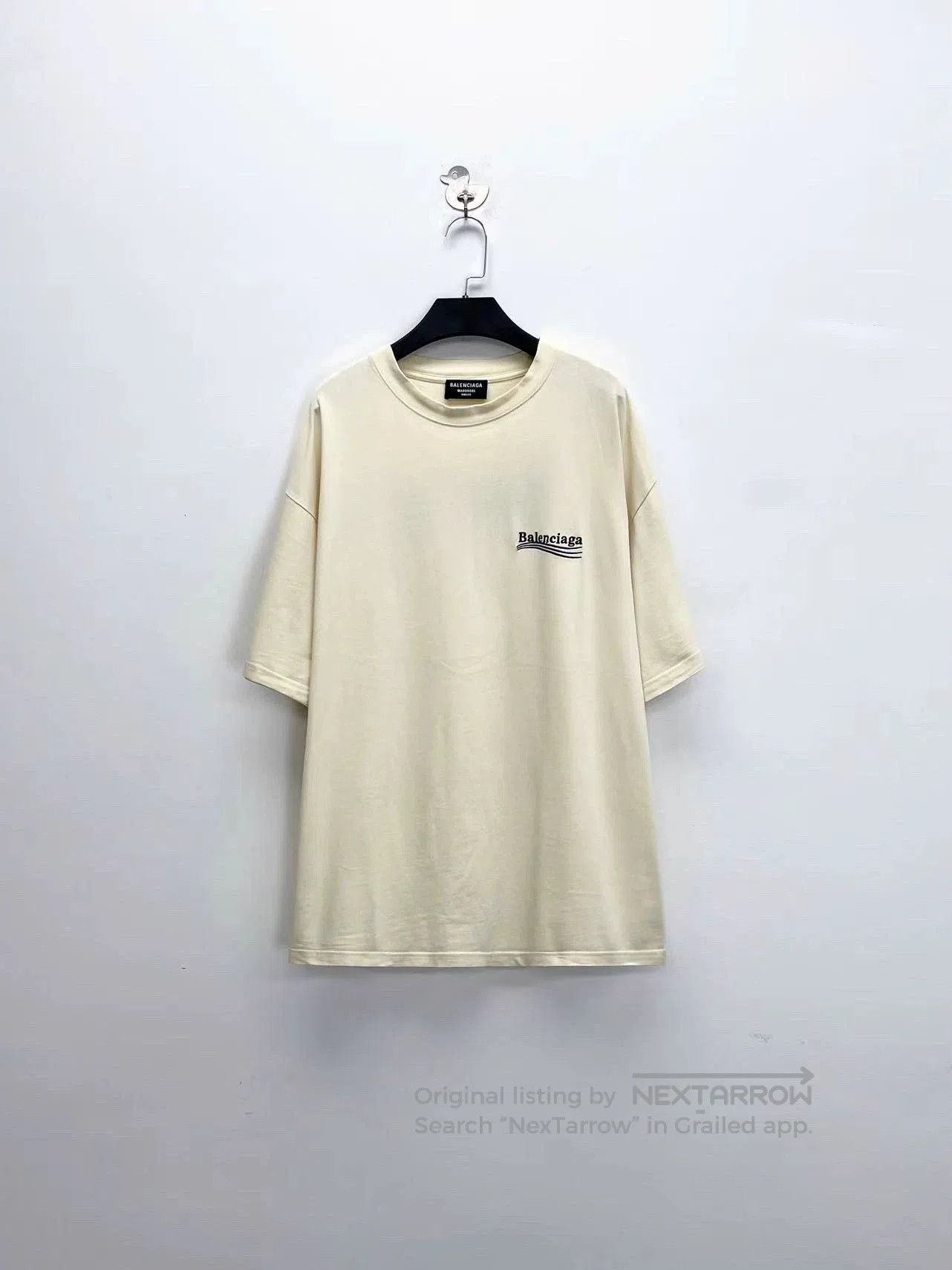 Balenciaga Balenciaga Embroidered Wave Coke Logo Tee. Size US XL / EU 56 / 4 - 1 Thumbnail