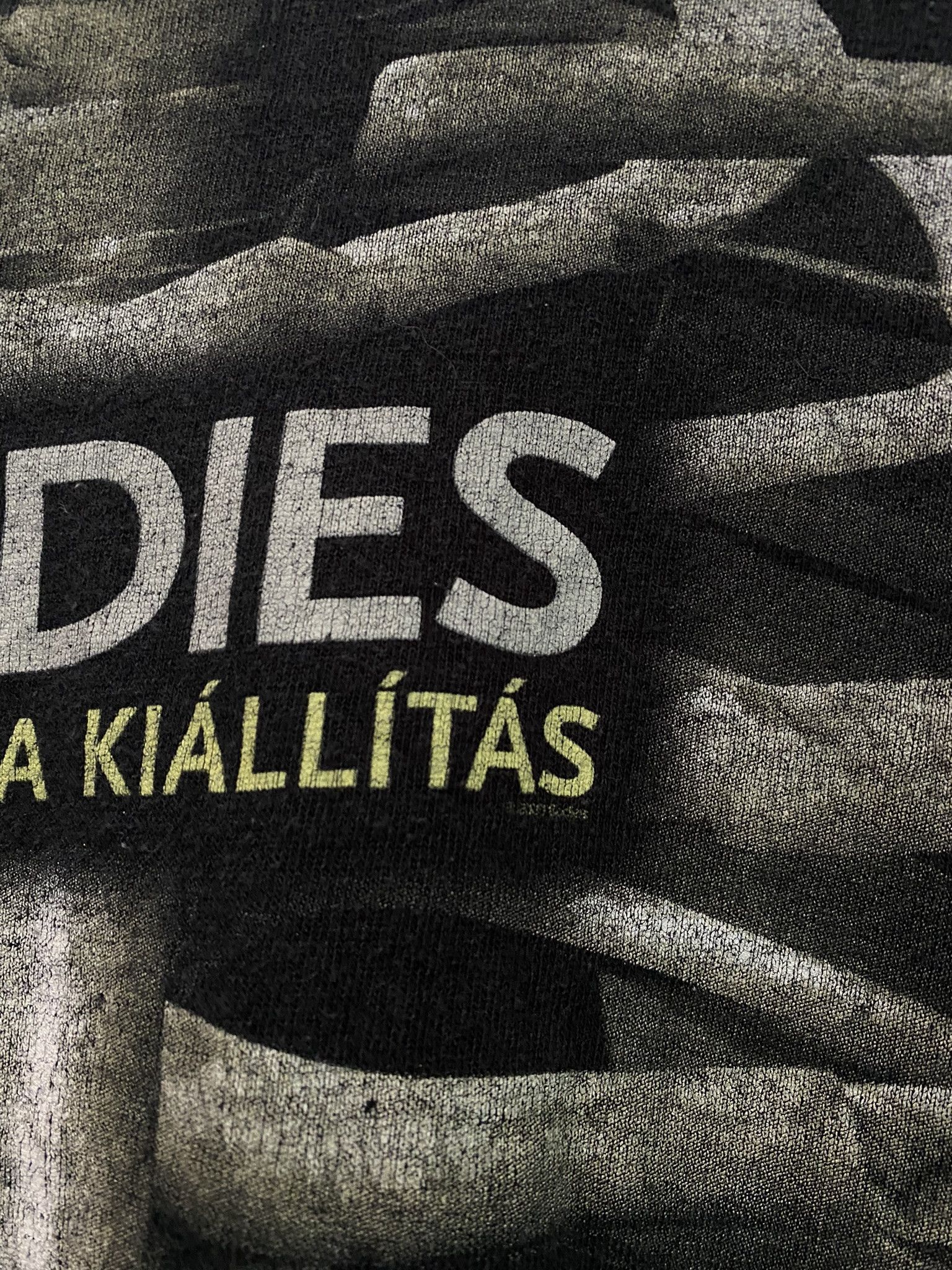 Band Tees Bodies A KIÁLLÍTÁS Rock Tee T-Shirt 2008-2009 Size US XXL / EU 58 / 5 - 2 Thumbnail