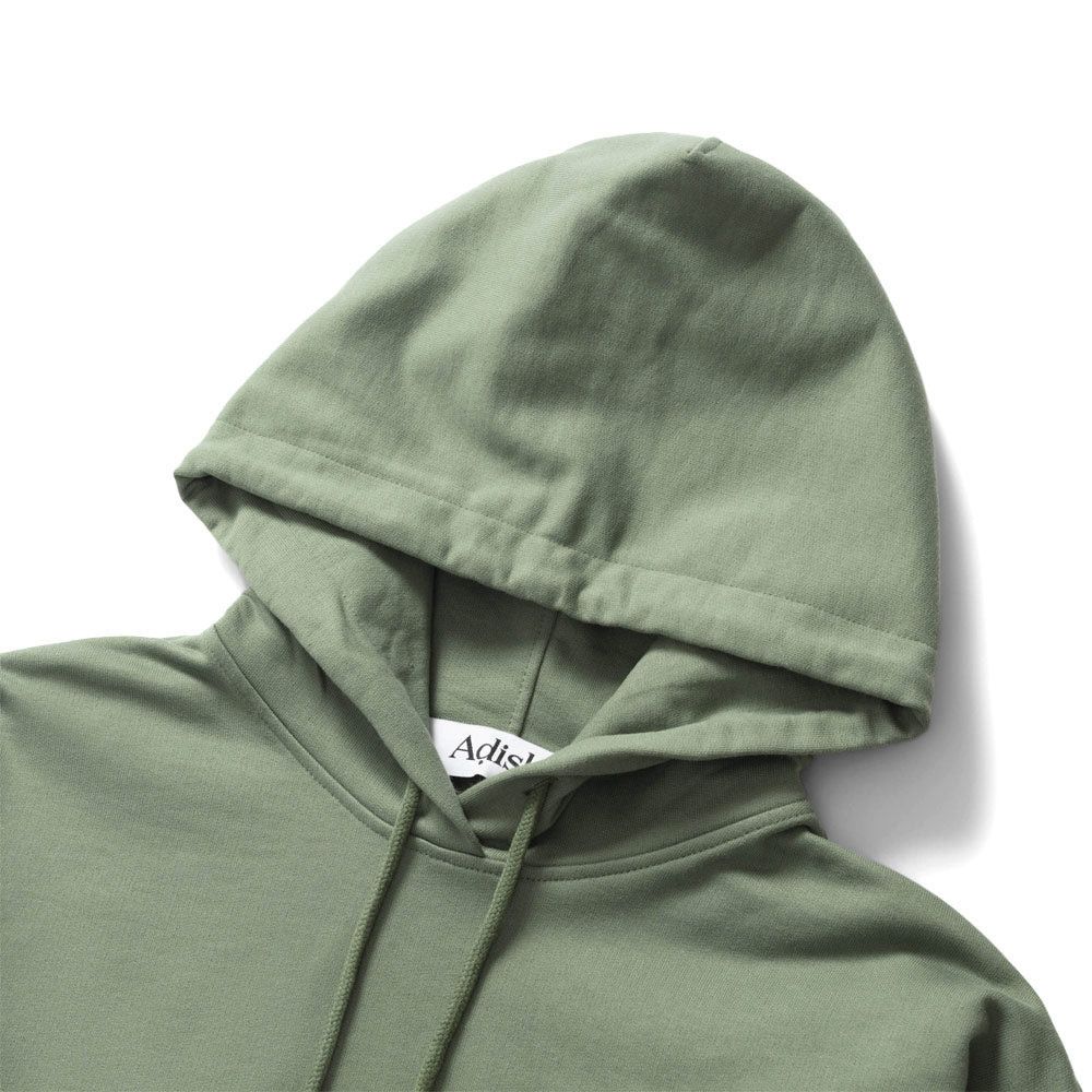 Adish o1mle1224 Kharaz Logo Hooded Sweatshirt in Olive Green Size US S / EU 44-46 / 1 - 3 Thumbnail