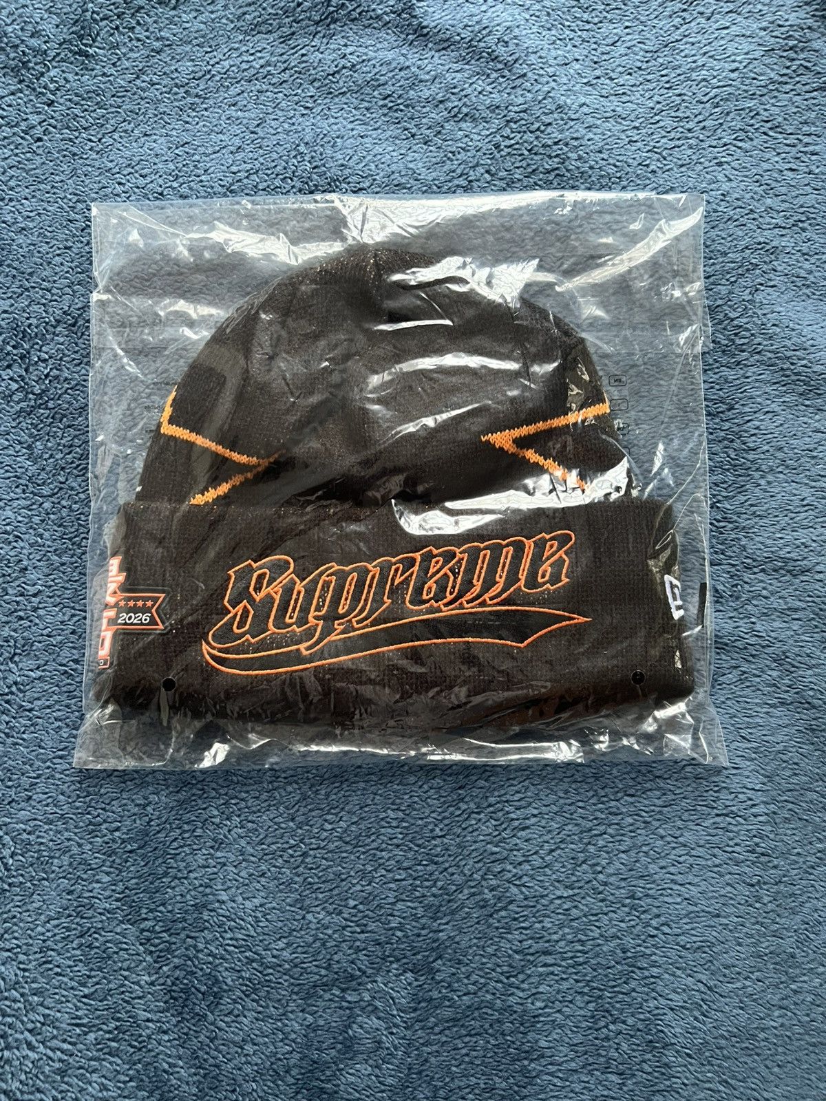 Supreme Supreme New Era Stars Beanie Size ONE SIZE - 1 Thumbnail