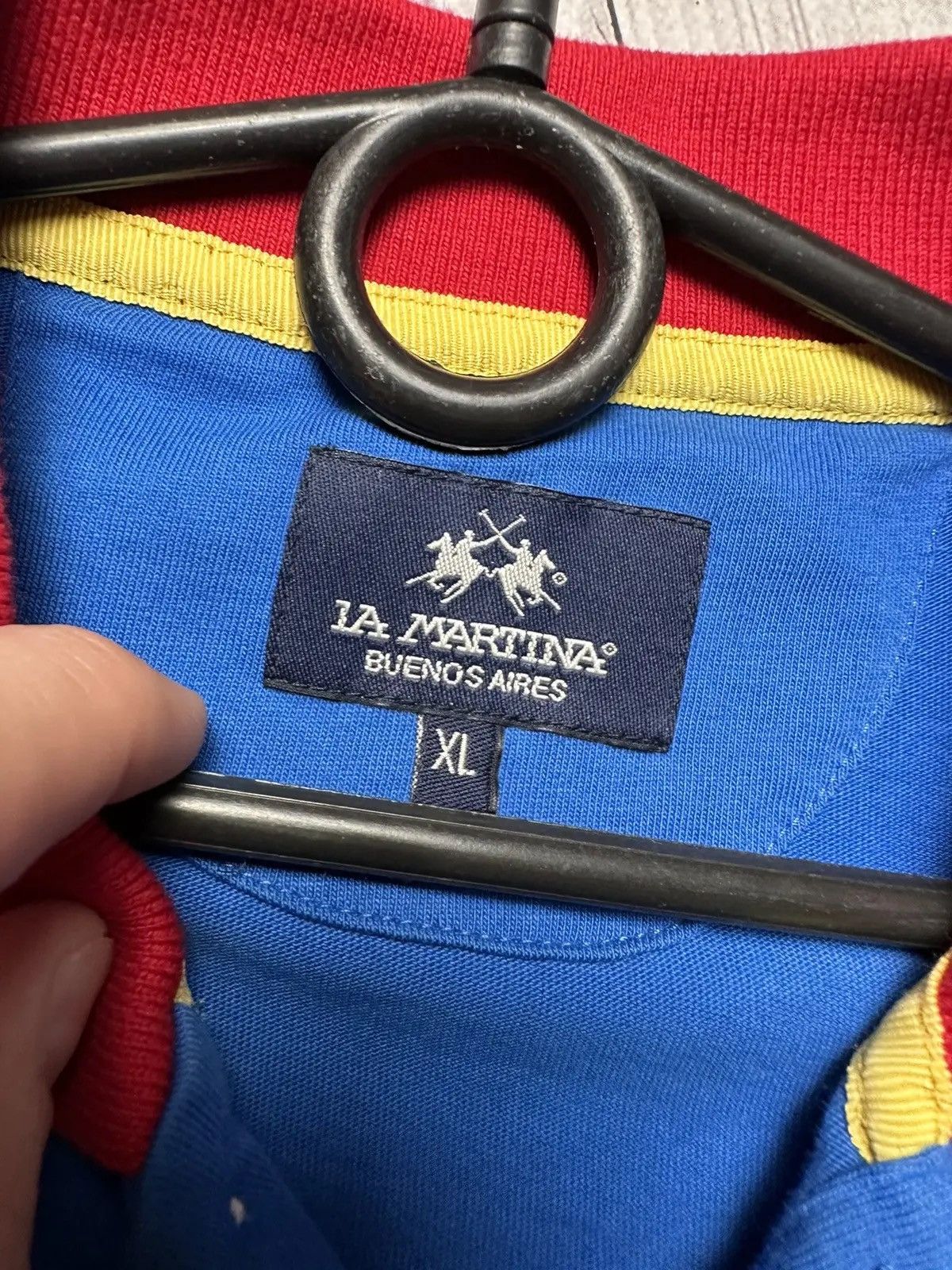 La Martina Vintage Racing Maserati La Martina polo racing team big logo Size US XL / EU 56 / 4 - 4 Thumbnail