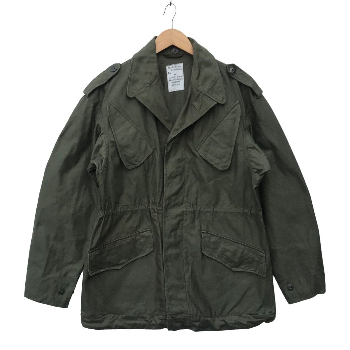 Vintage Vintage 1988 Dutch Army Military Field Jacket Size US M / EU 48-50 / 2 - 3 Thumbnail